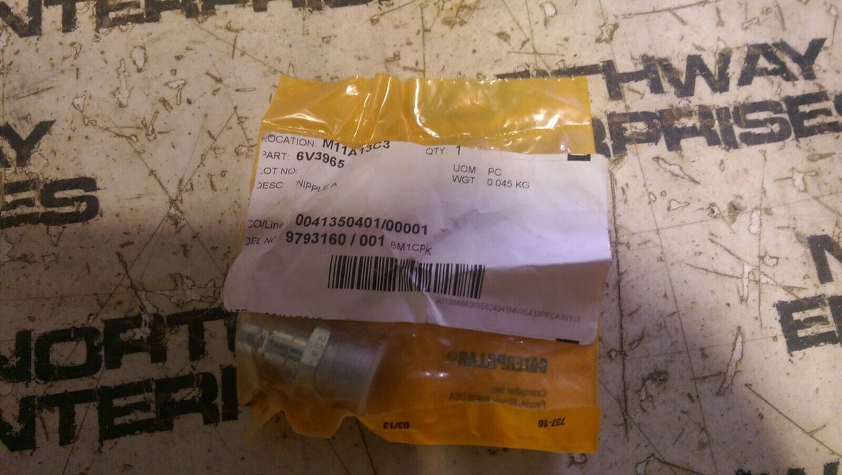 6V-3965 CATERPILLAR 6V3965 NIPPLE
