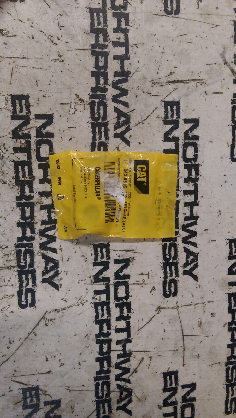 242-9515 CATERPILLAR RING-RETAINING 2429515