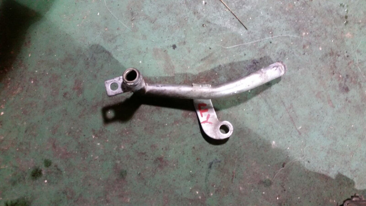 04-05 2004 2005 GMC SIERRA 6.6 DURAMAX TURBO LLY THERMOSTAT PIPE 8973036290