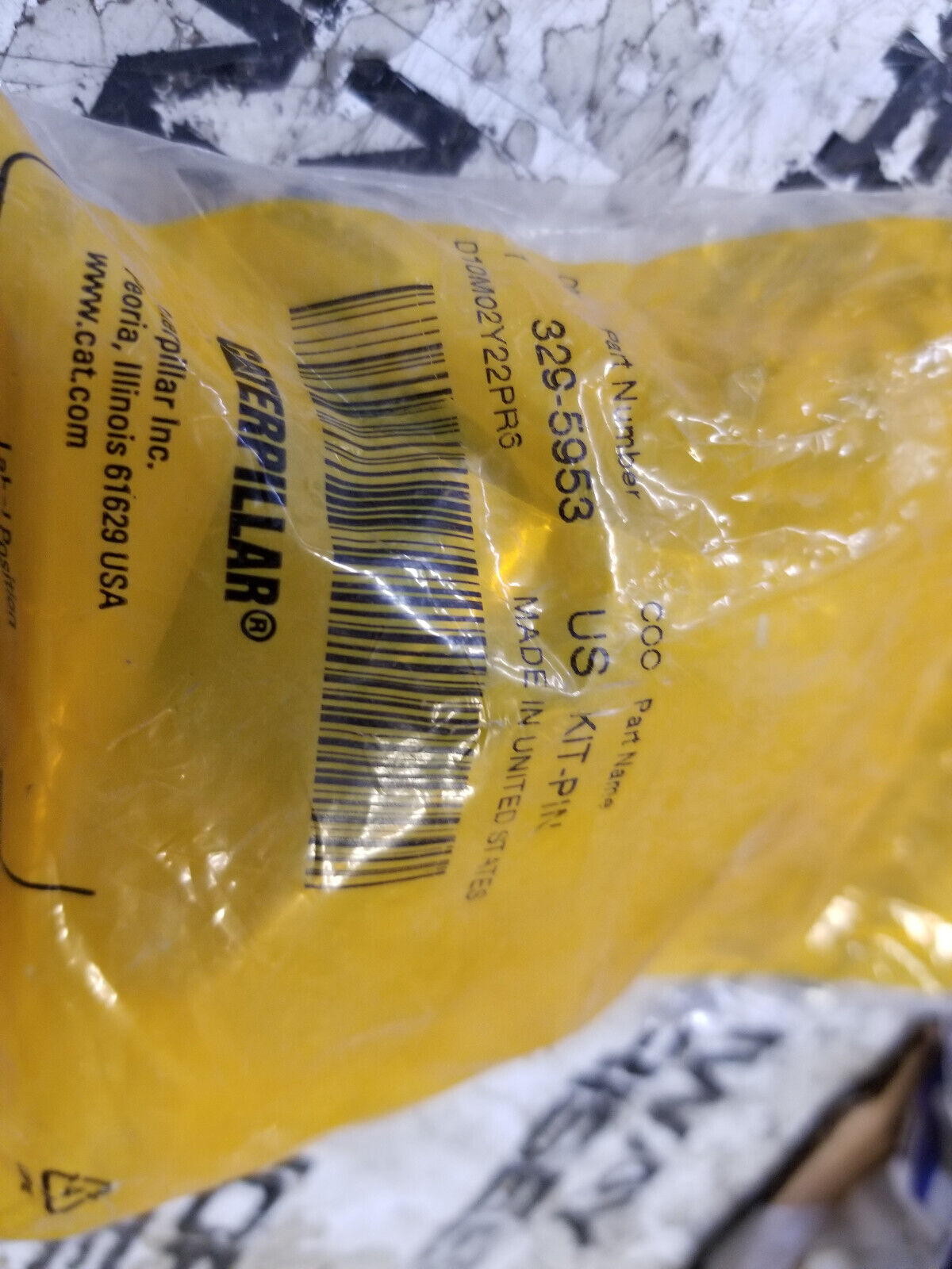 329-5953 CATERPILLAR OEM GENUINE Pin Kit (Side Bar Protector)