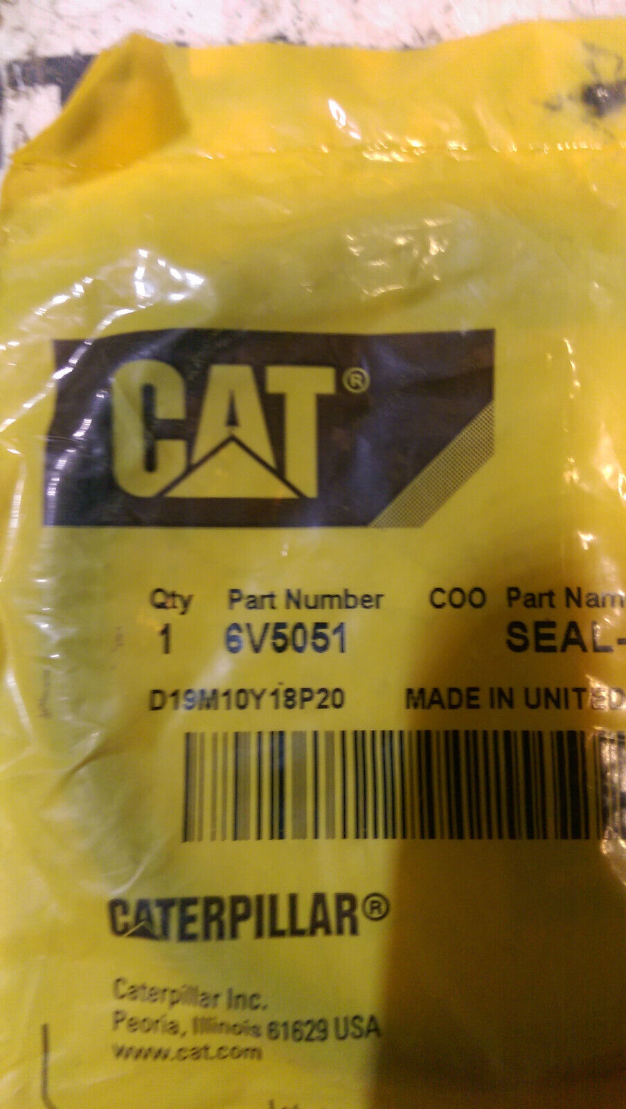 6V5051 CAT SEAL 6V-5051