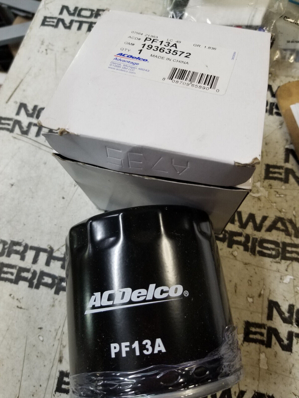 PF13A ACDELCO OIL FILTER