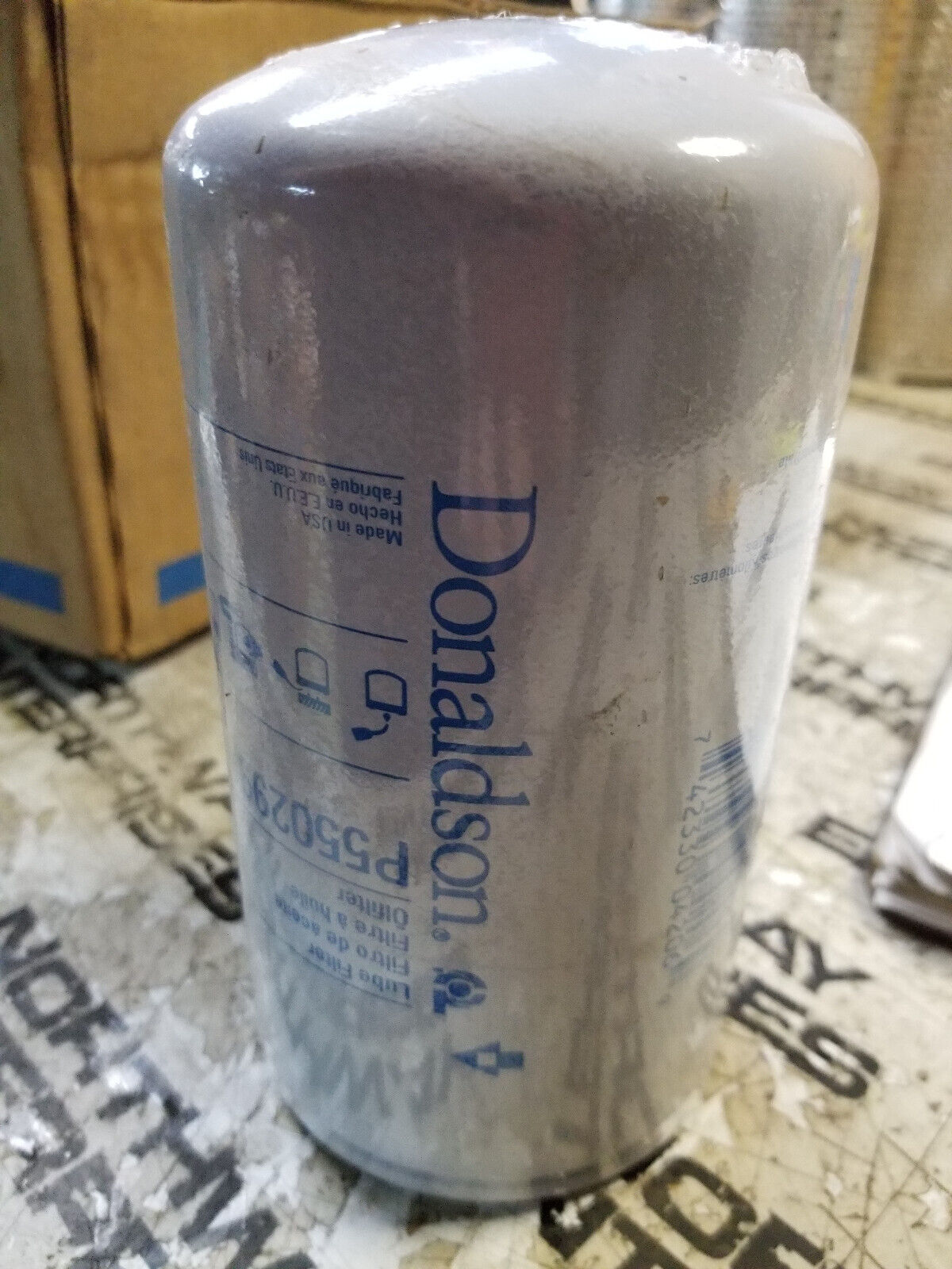LOT OF 2PC - Donaldson Lube Filter Spin-on Full Flow- P550299
