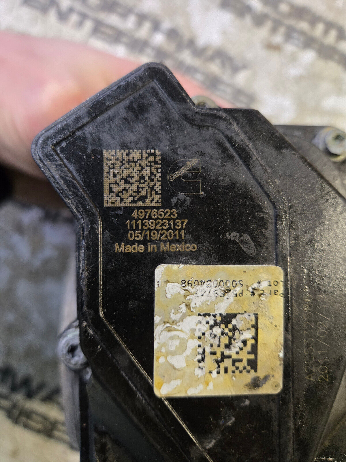 4976523 6.7L CUMMINS THROTTLE VALVE Throttle Body Valve