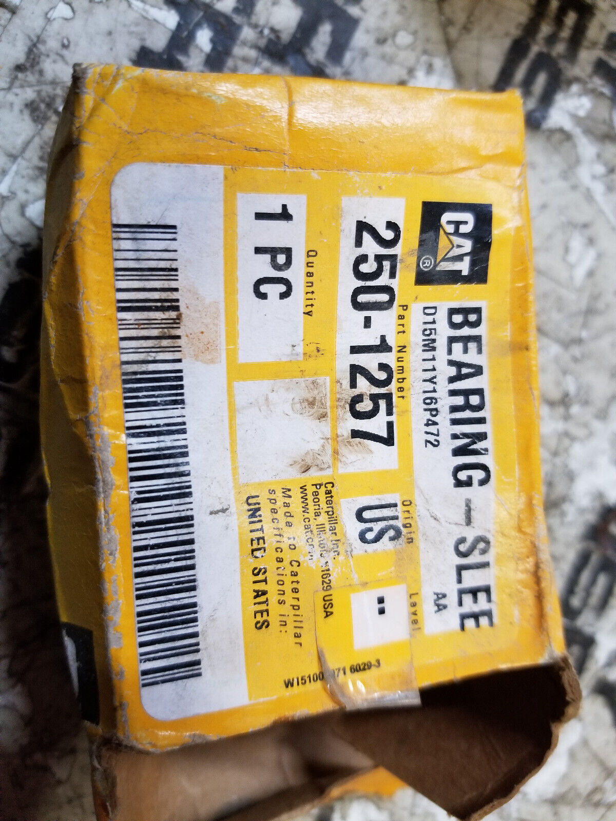 250-1257 Sleeve Bearing (Bushing) 2501257