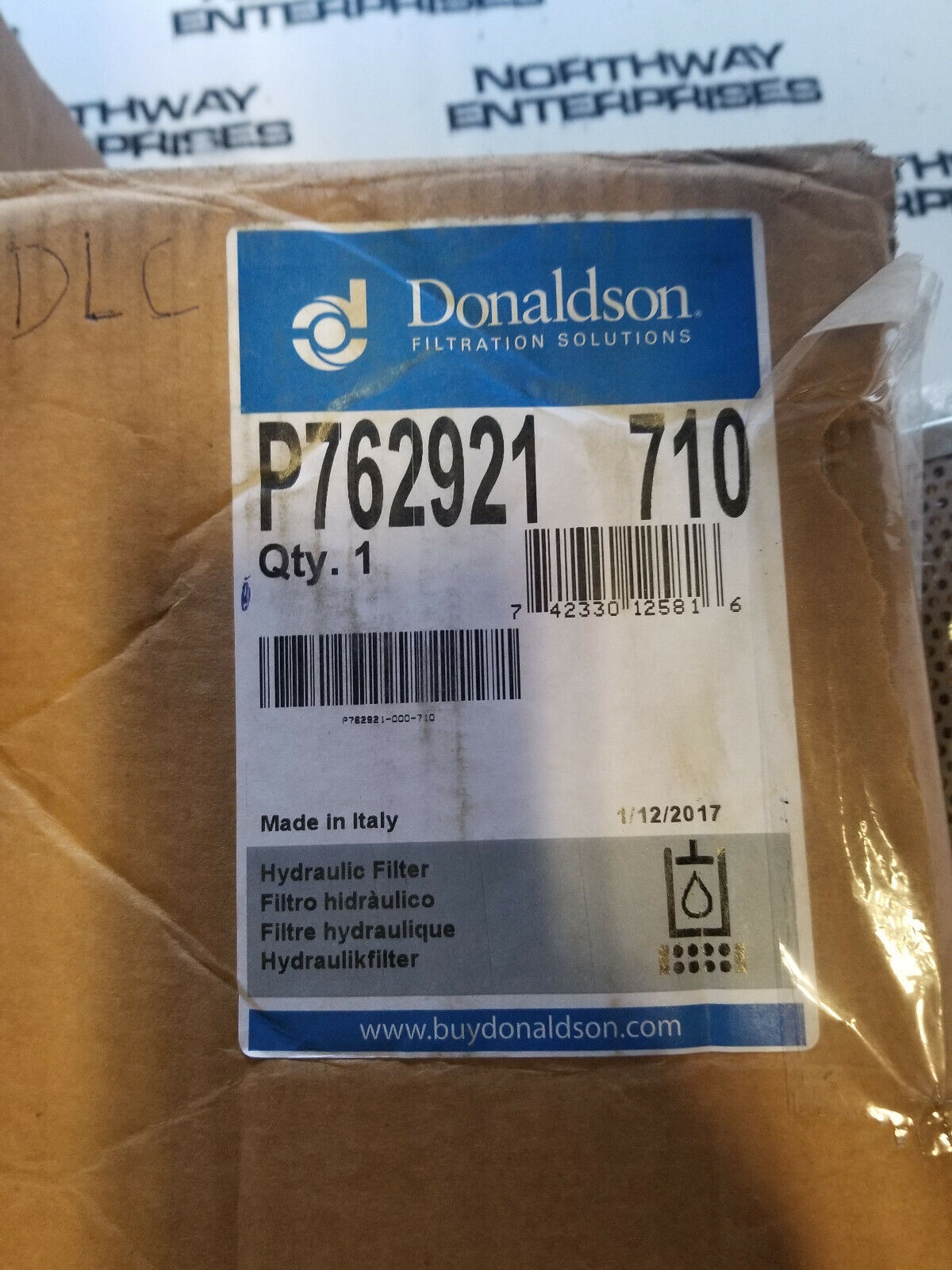 P762921 Donaldson Hydraulic Filter