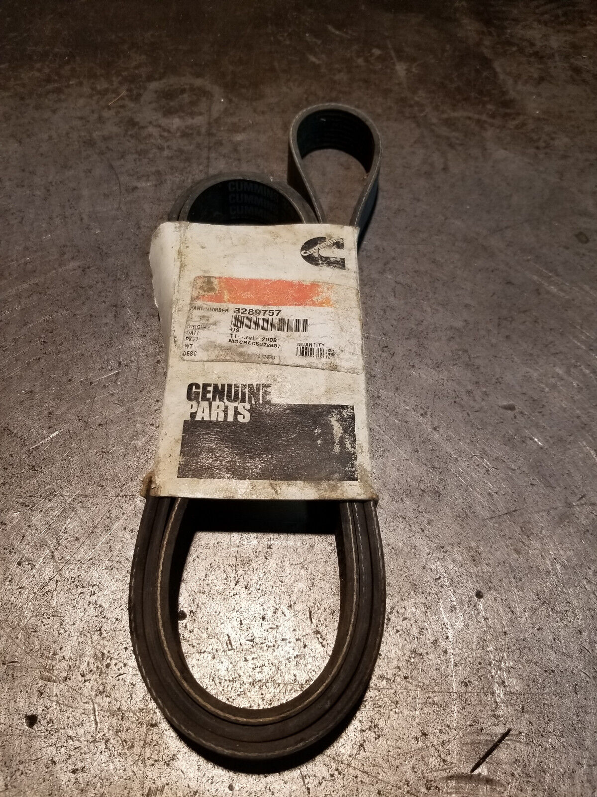 CUMMINS BELT 3289757