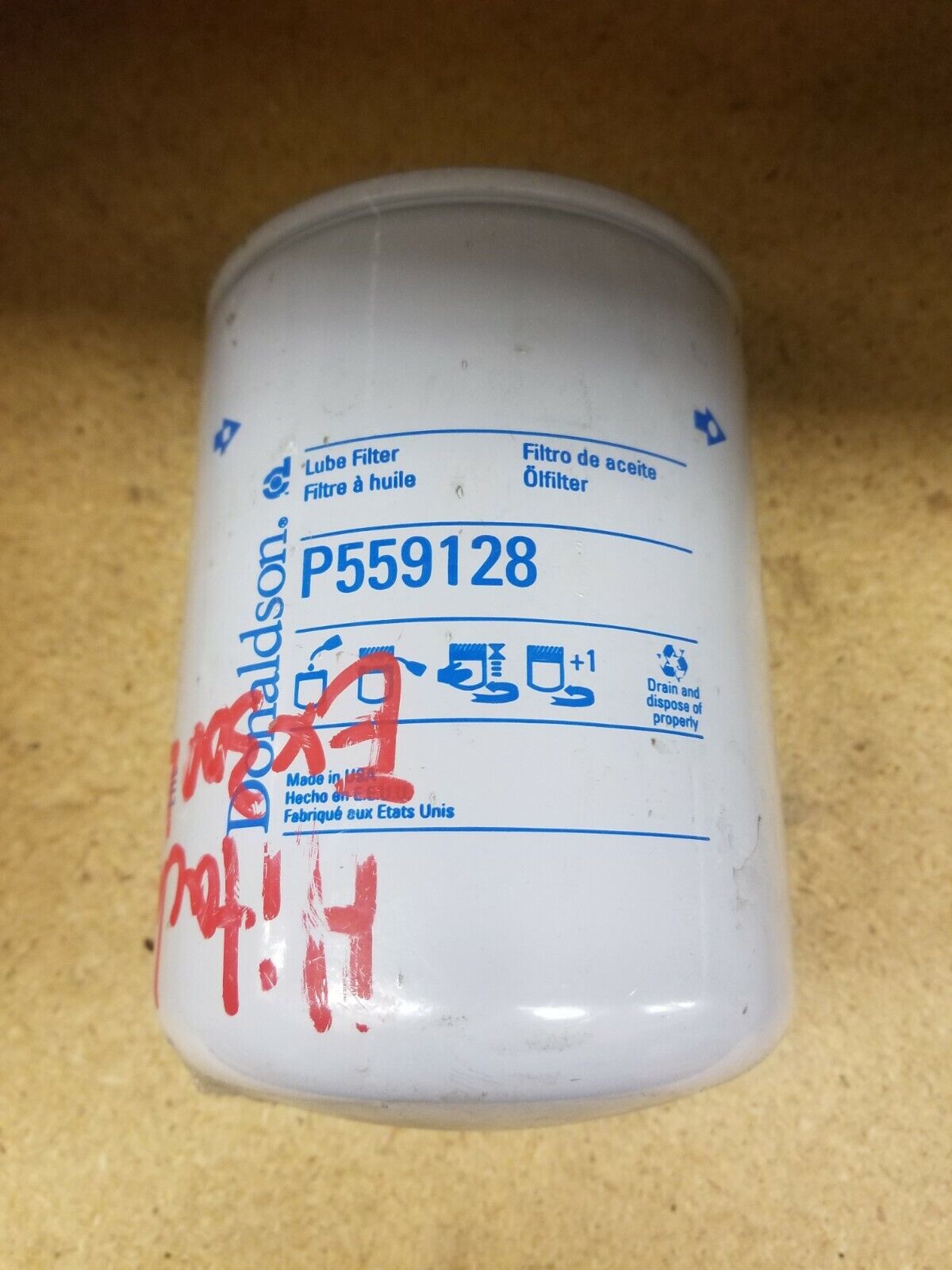 P559128 Donaldson Lube Filter, Spin-On Full Flow