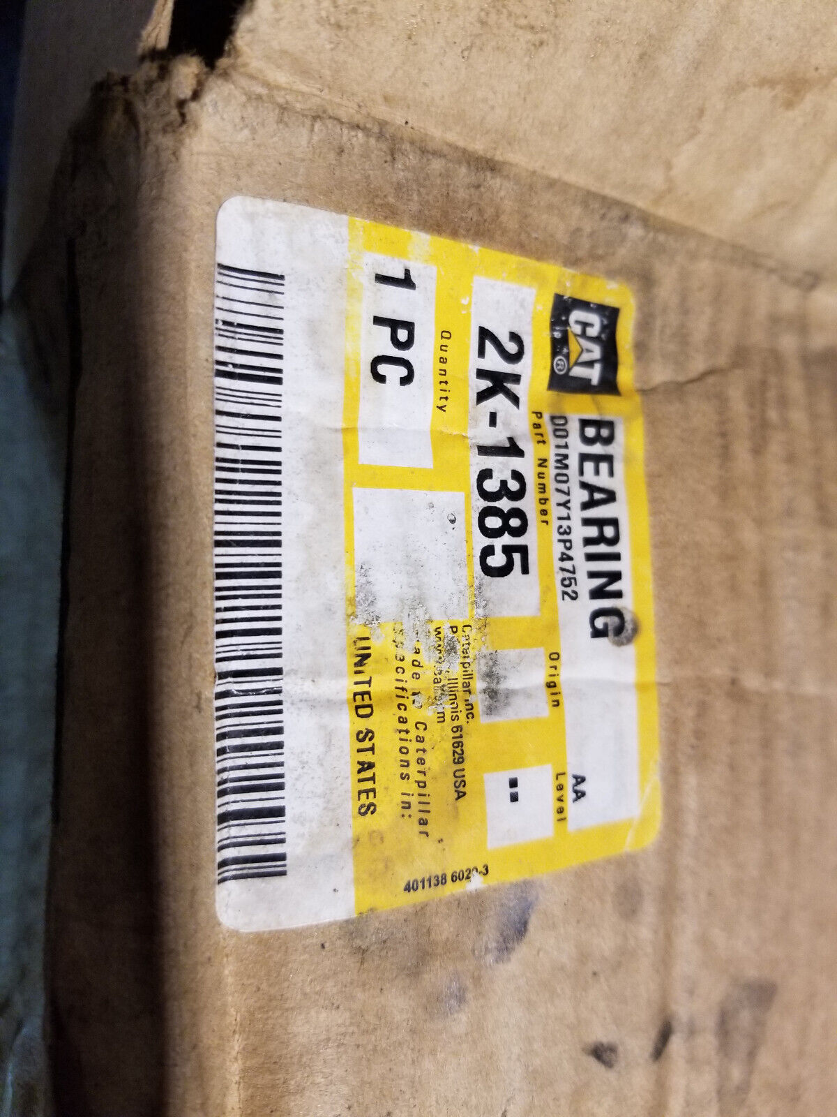 2K-1385 CAT BEARING 2K1385 CATERPILLAR BEARING