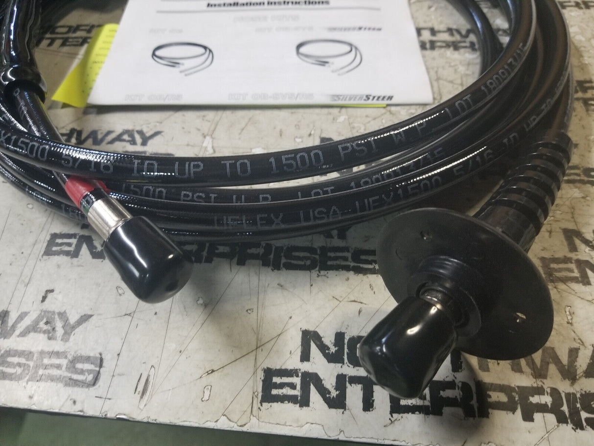 Uflex BBHBR 26 foot Boat Hydraulic Steering Hose Kit KIT0BBHBR