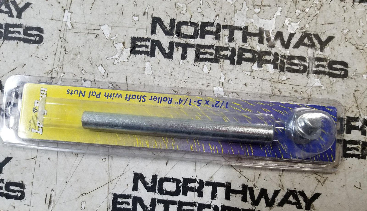 Tie Down Engineering 86025 1/2" X 5 1/4" trailer roller shaft with pal nuts boat