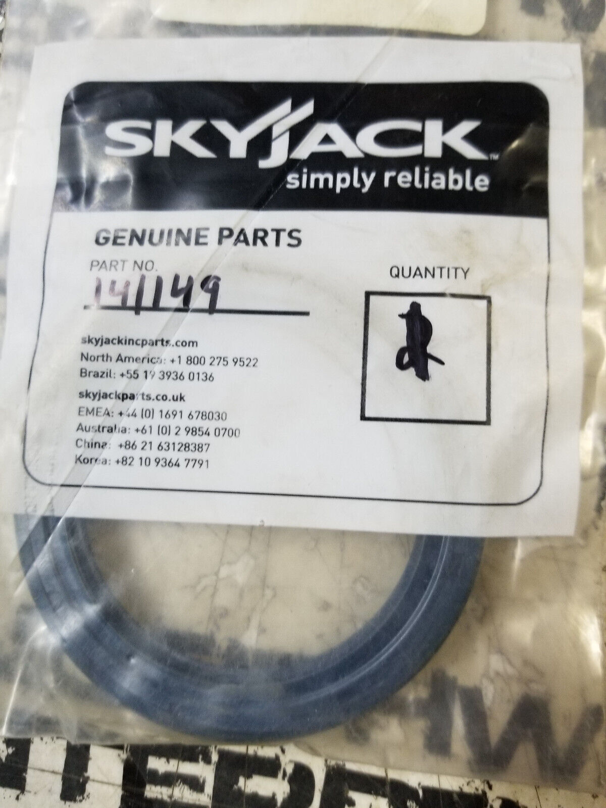 Skyjack 141149 SEAL