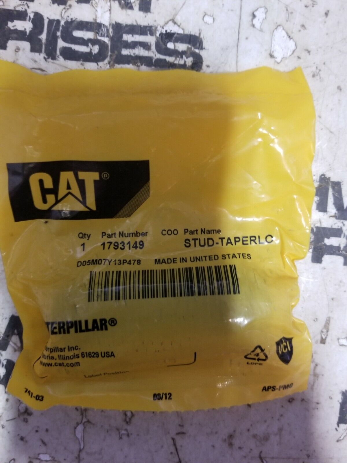 179-3149 CATERPILLAR STUD