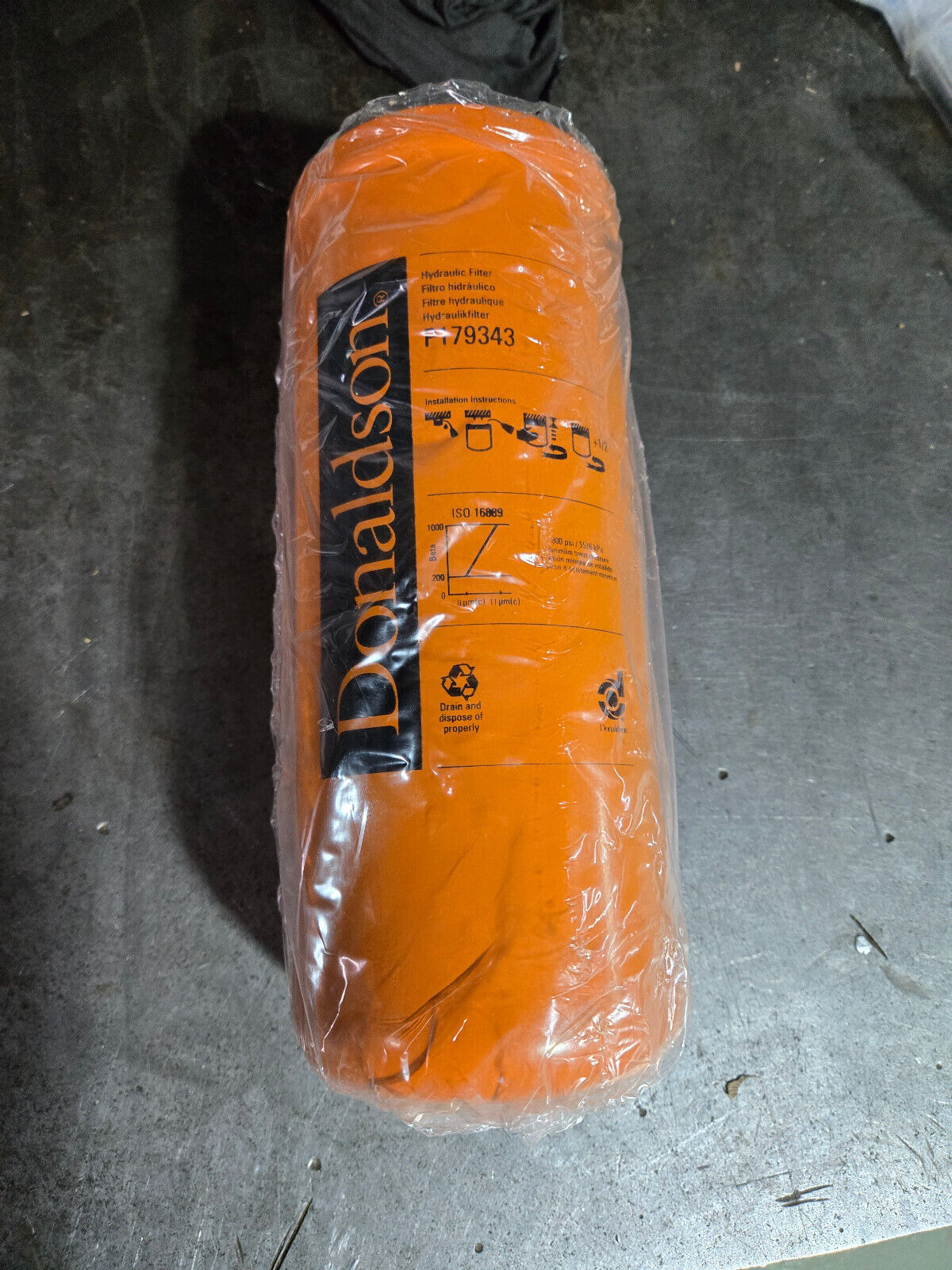 P179343 DONALDSON HYDRAULIC FILTER
