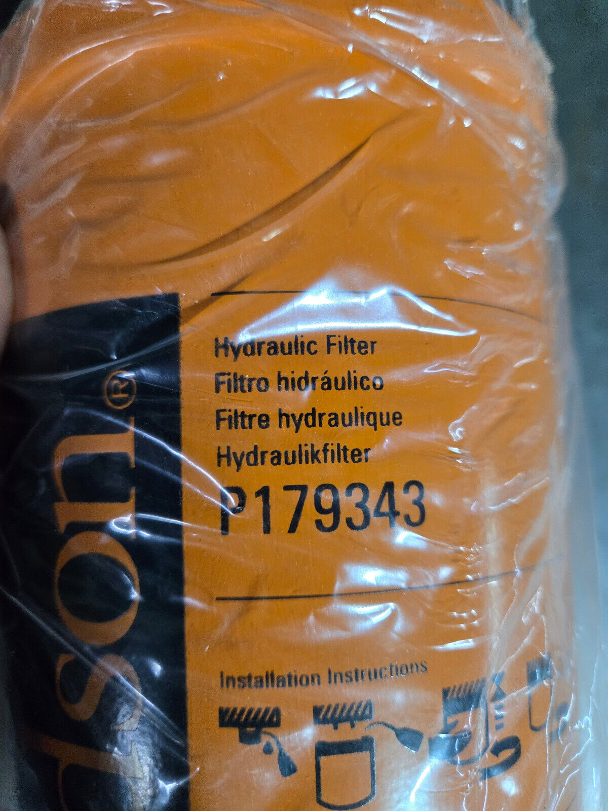 P179343 DONALDSON HYDRAULIC FILTER