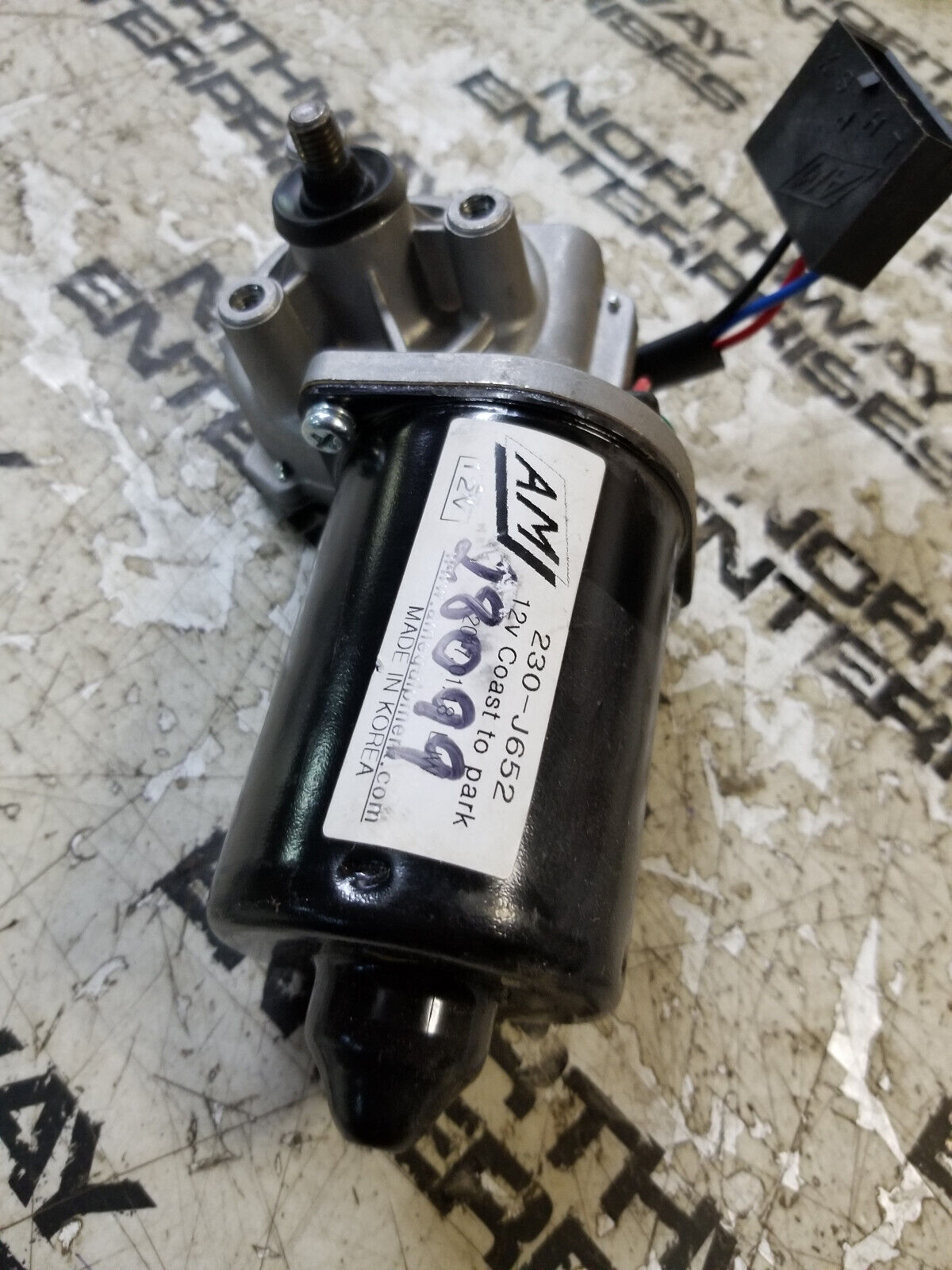 AM EQUIPMENT 230-J652 WIPER MOTOR ASSEMBLY