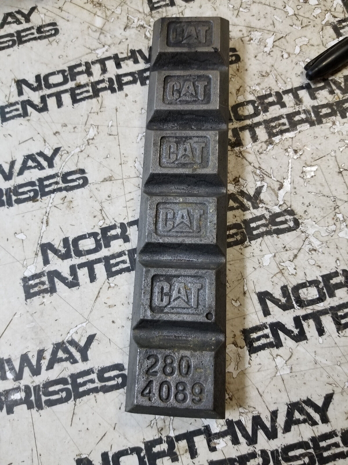 CATERPILLAR 280-4089 2804089 WEAR BAR WEAR BLOCK CHOCK