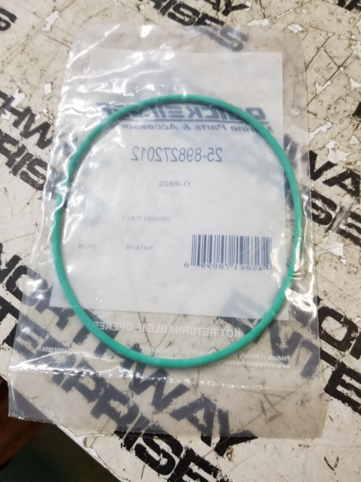 25-898272012 QUICKSILVER ORING O-RING SEAL