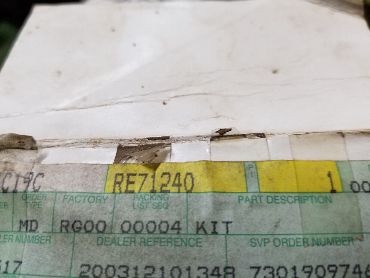 JOHN DEERE WATER PUMP SEAL KIT RE71240