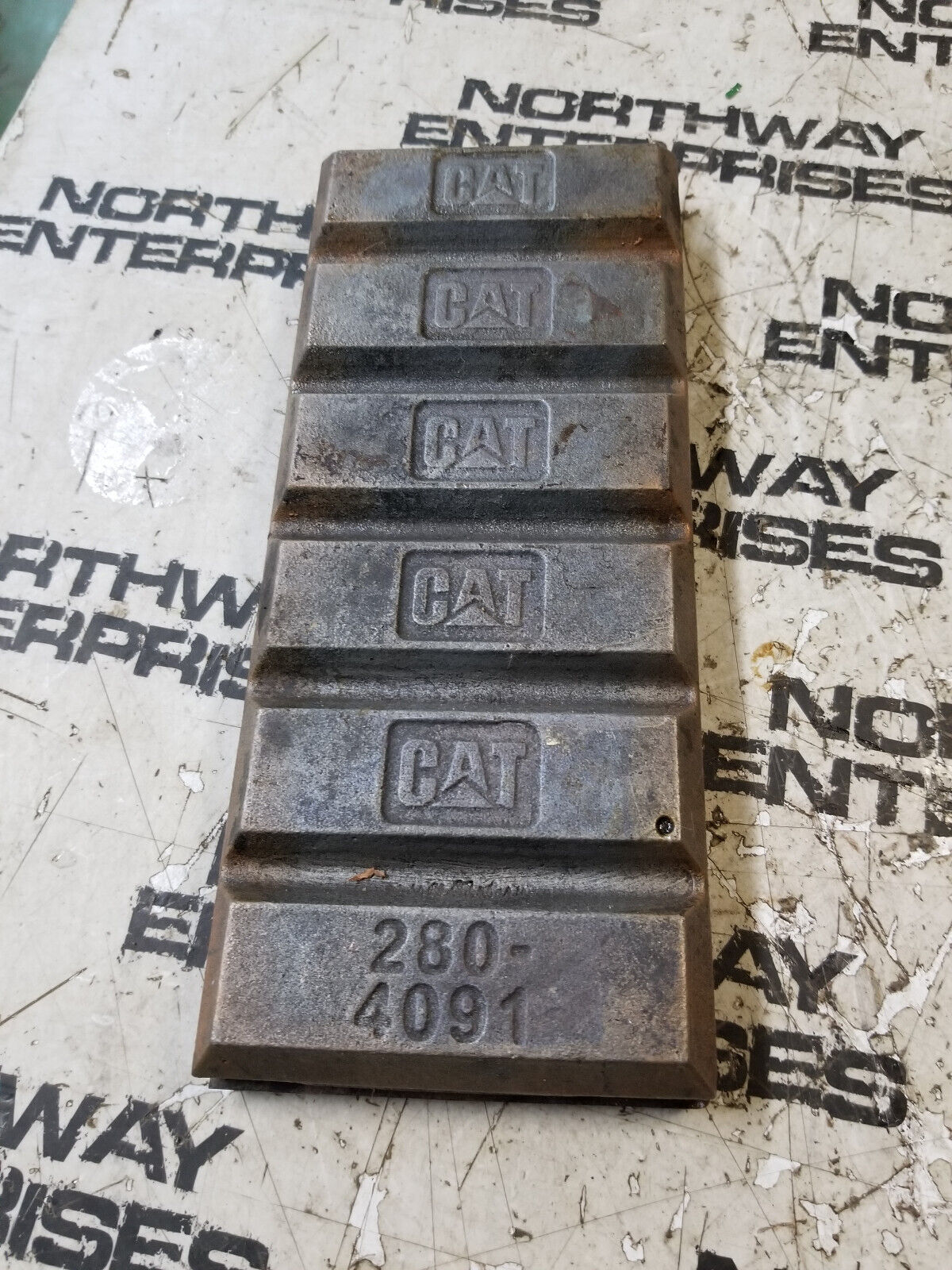 CAT 280-4091 2804091 102 mm Wide Wear Block for the front ring