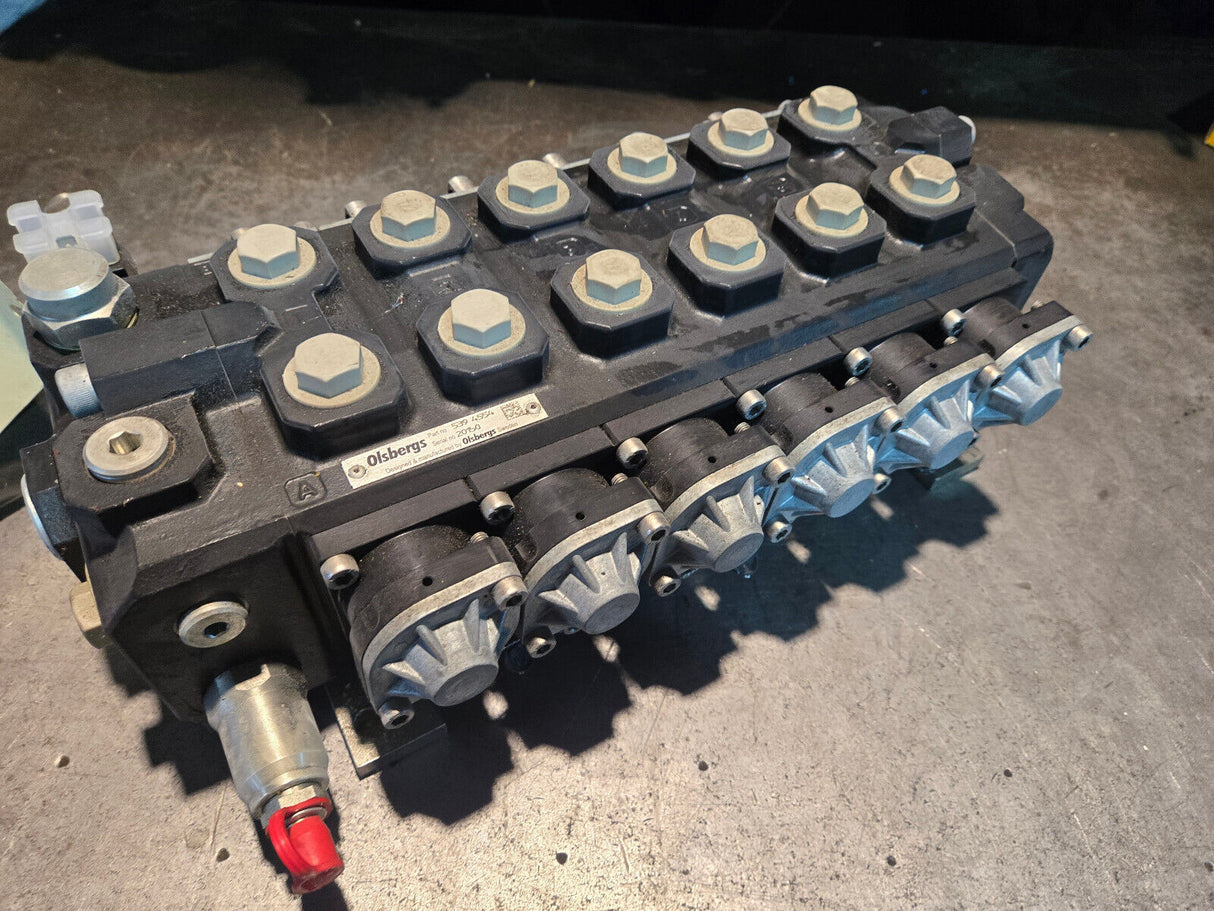 HIAB 5394554 HYDRAULIC CONTROL VALVE OLSBERGS 539 4554 C5A