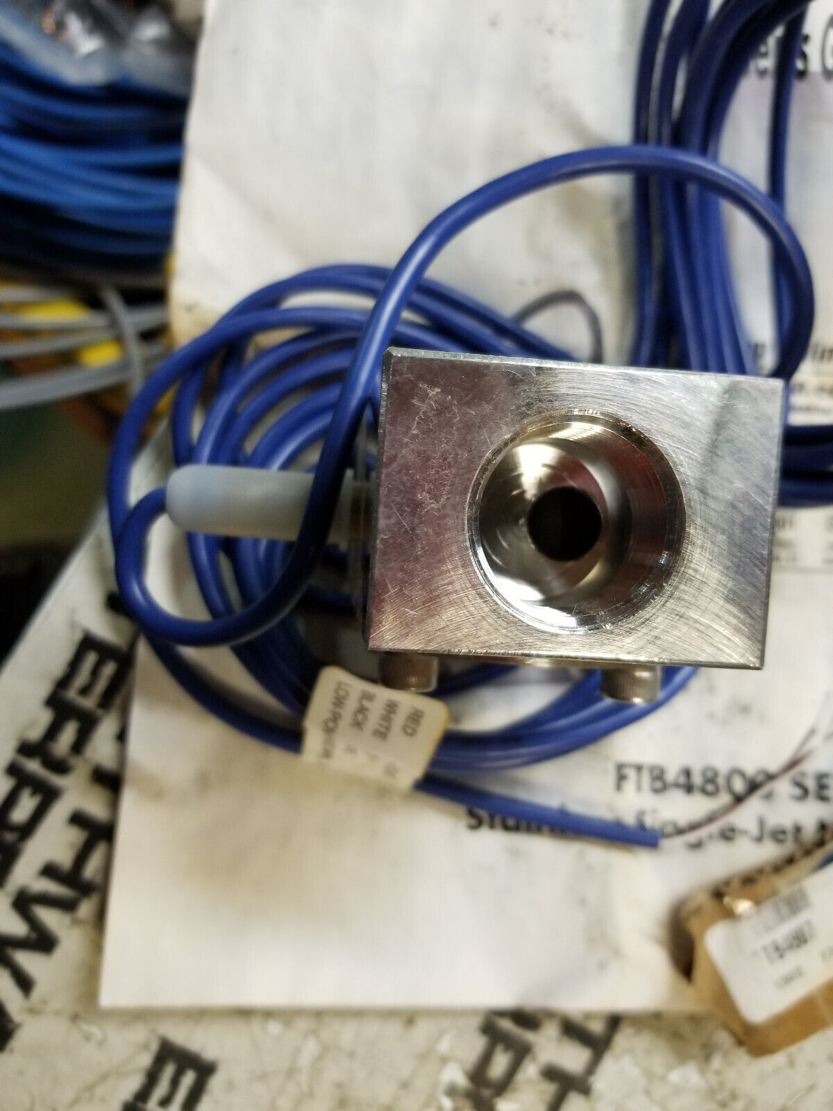 OMEGA ENGINEERING FTB4807 LOW FLOW LIQUID FLOWMETER