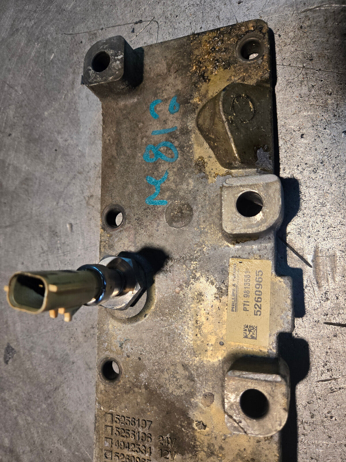 5260965 CUMMINS 6.7 6.7L INTAKE MANIFOLD GRID HEATER ref812