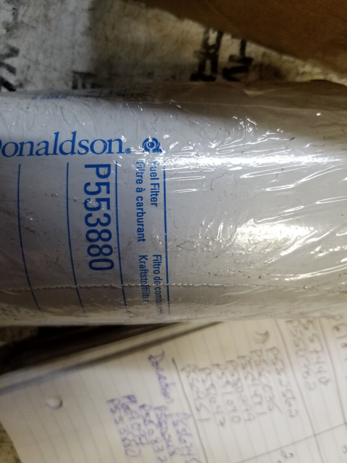 Donaldson Fuel Filter Water Separator Spin-on- P553880