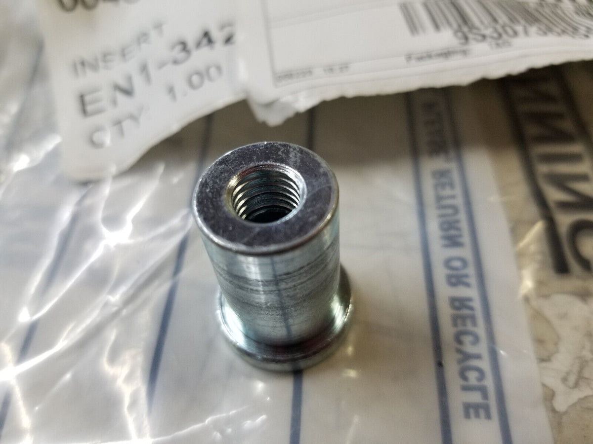 LOT OF 2PC - 342-4447: Belt Guard Threaded Insert 3424447