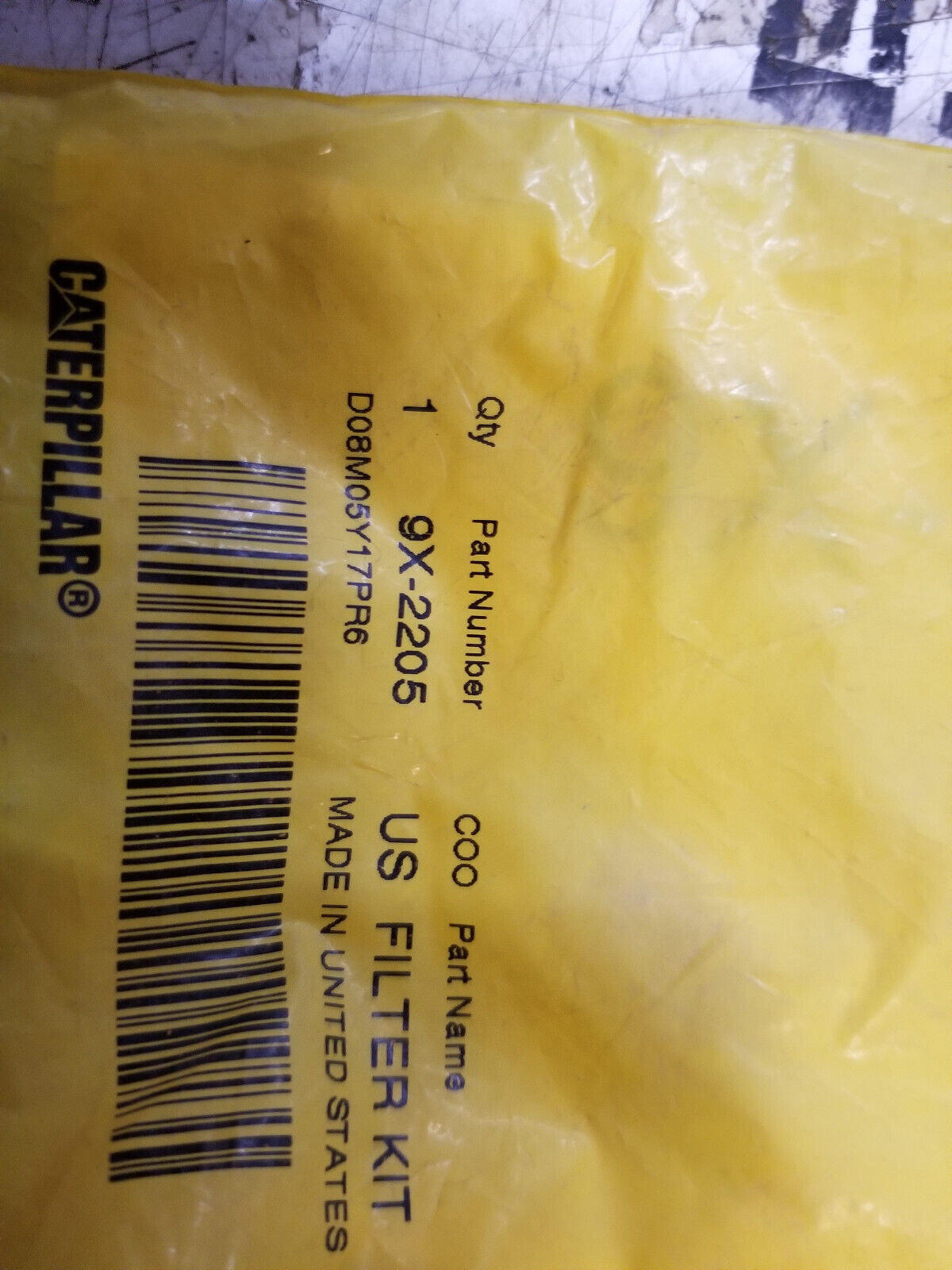 9X-2205 CATERPILLAR OEM GENUINE Fuel Tank Cap Filter Repair Kit