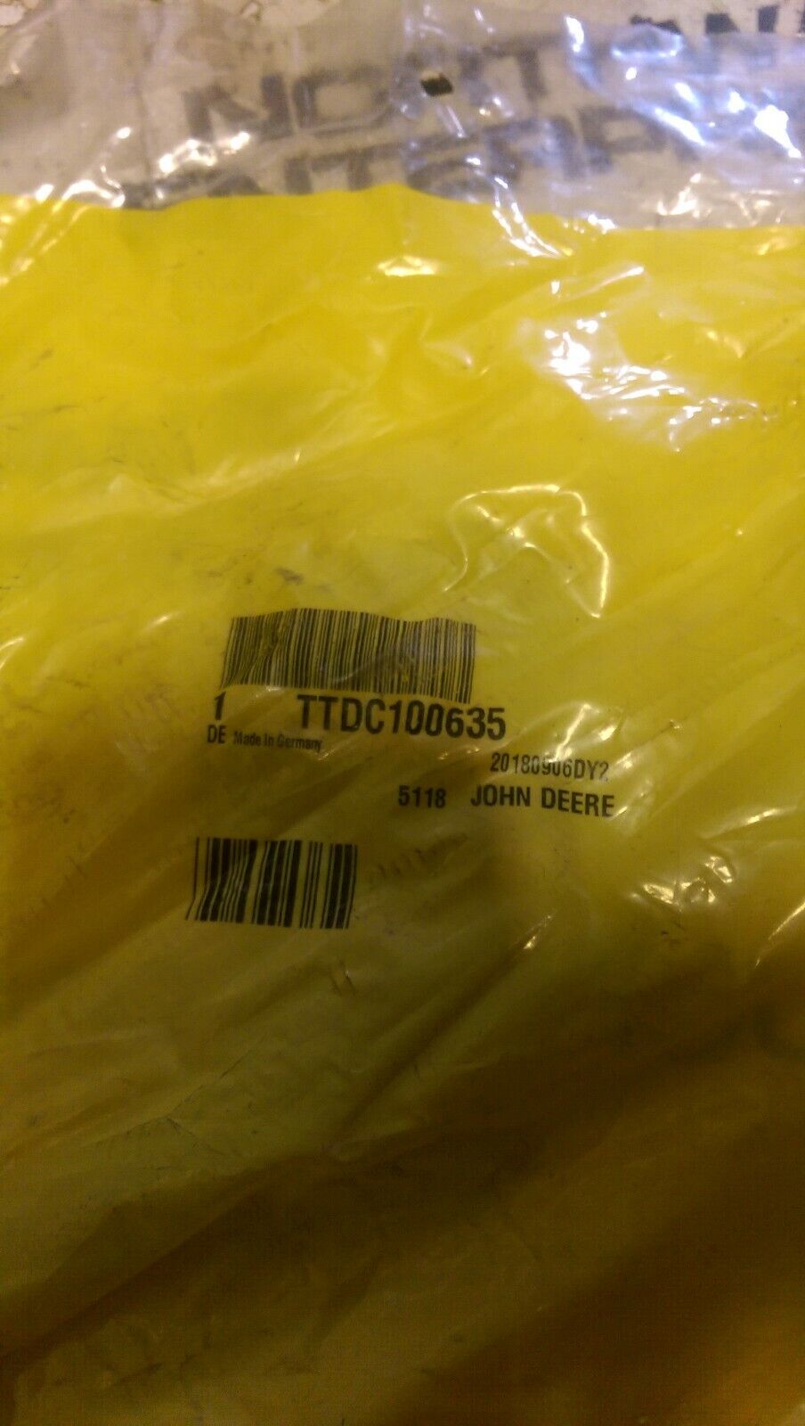 JOHN DEERE ttdc100635