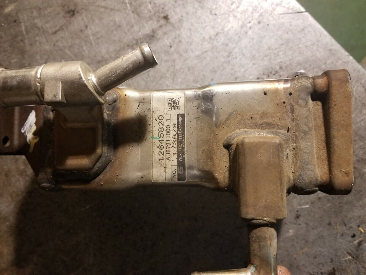 011 2011 + GMC 6.6 DURAMAX LML DIESEL EGR COOLER 12645820