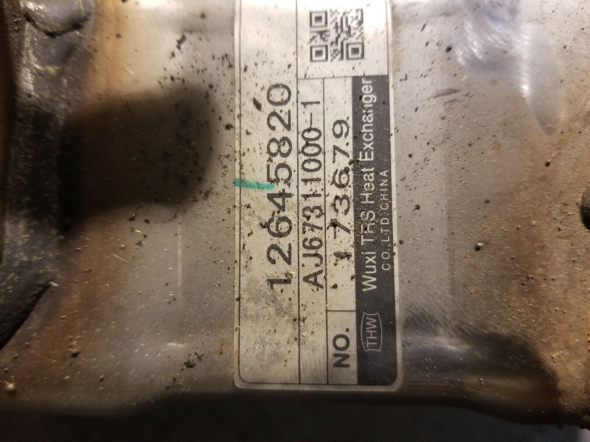 011 2011 + GMC 6.6 DURAMAX LML DIESEL EGR COOLER 12645820