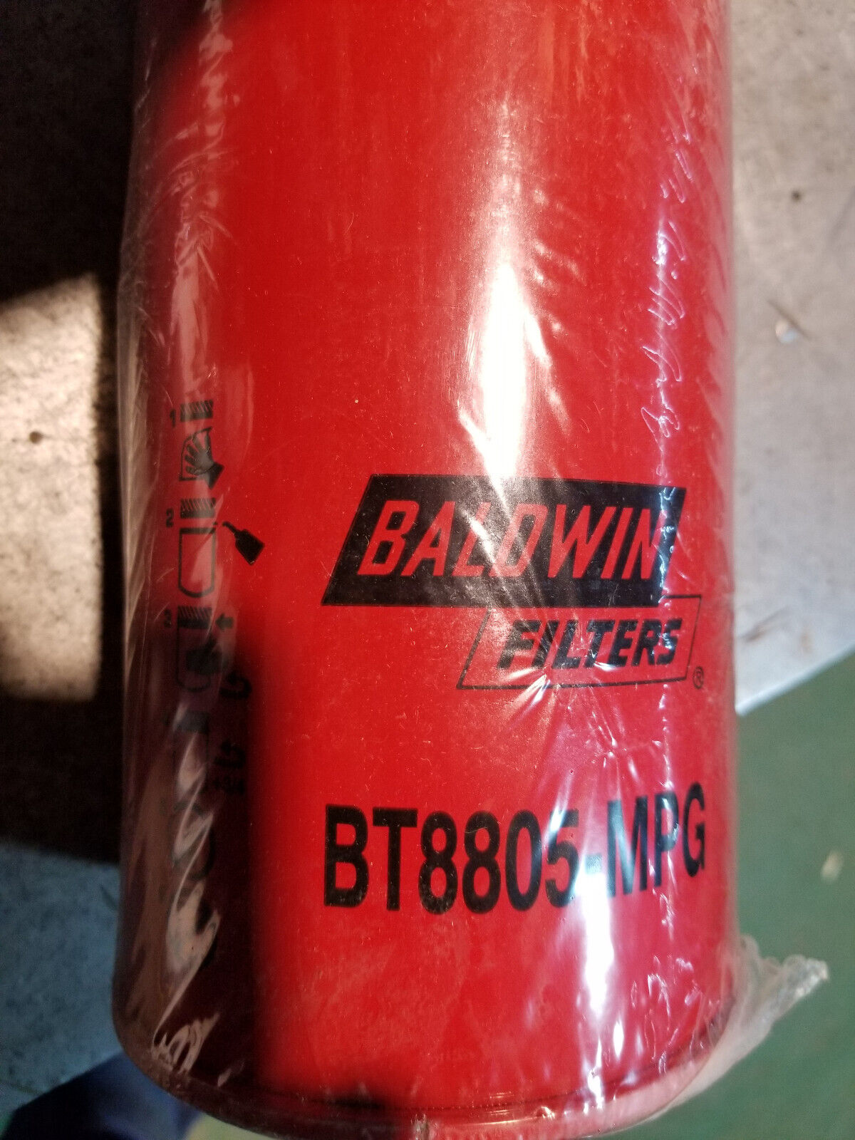 BALDWIN BT8805-MPG TRANSMISSION FILTER