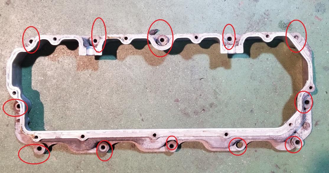 DURAMAX LB7 2001-2004 LOWER VALVE COVER BOLTS