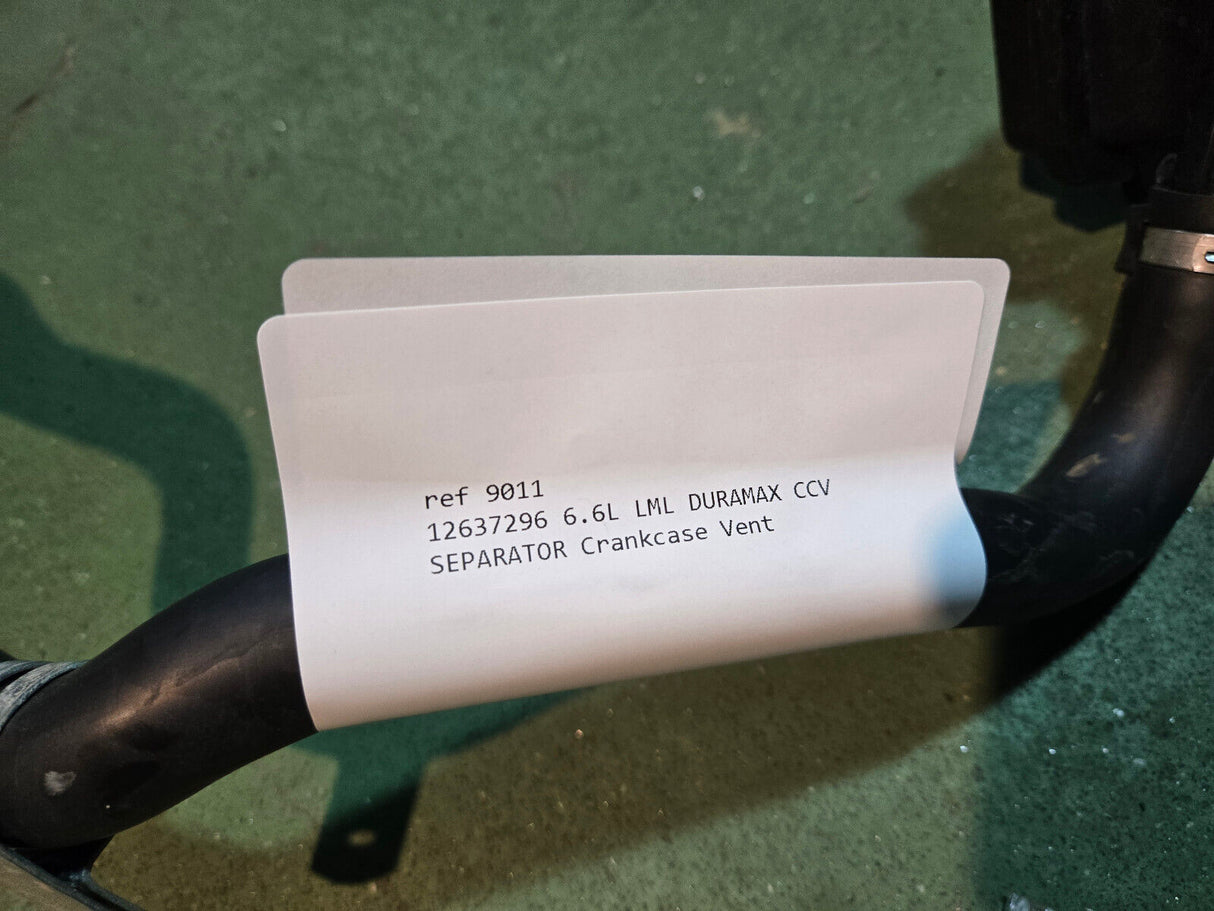 12637296 6.6L LML DURAMAX CCV SEPARATOR Crankcase Vent REF9011