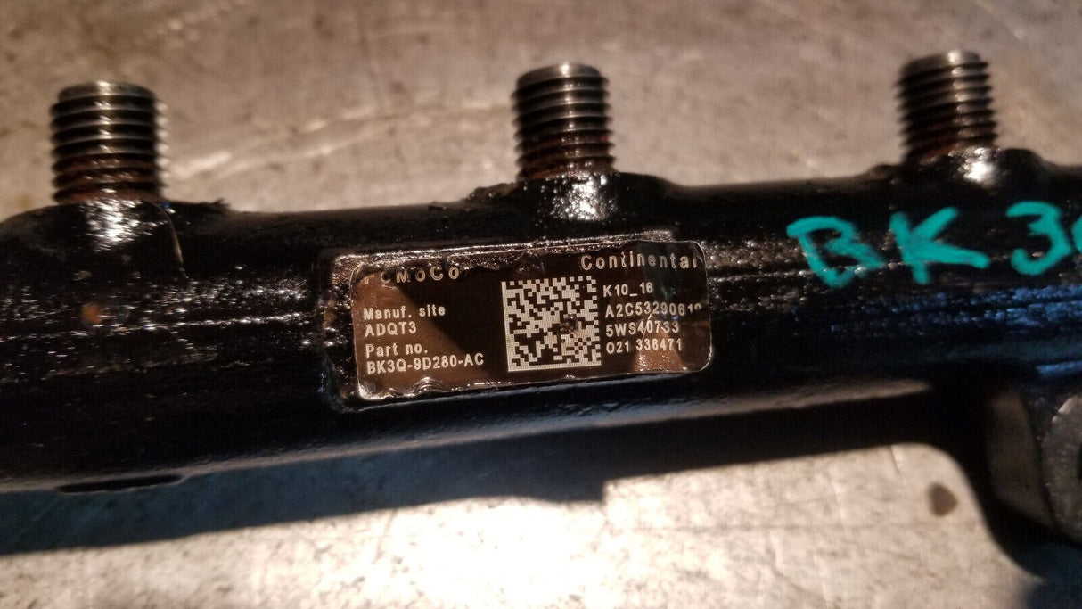 3.2L FORD DIESEL RANGER T6 MK1 Fuel Supply Manifold BK3Q-9D280-AC