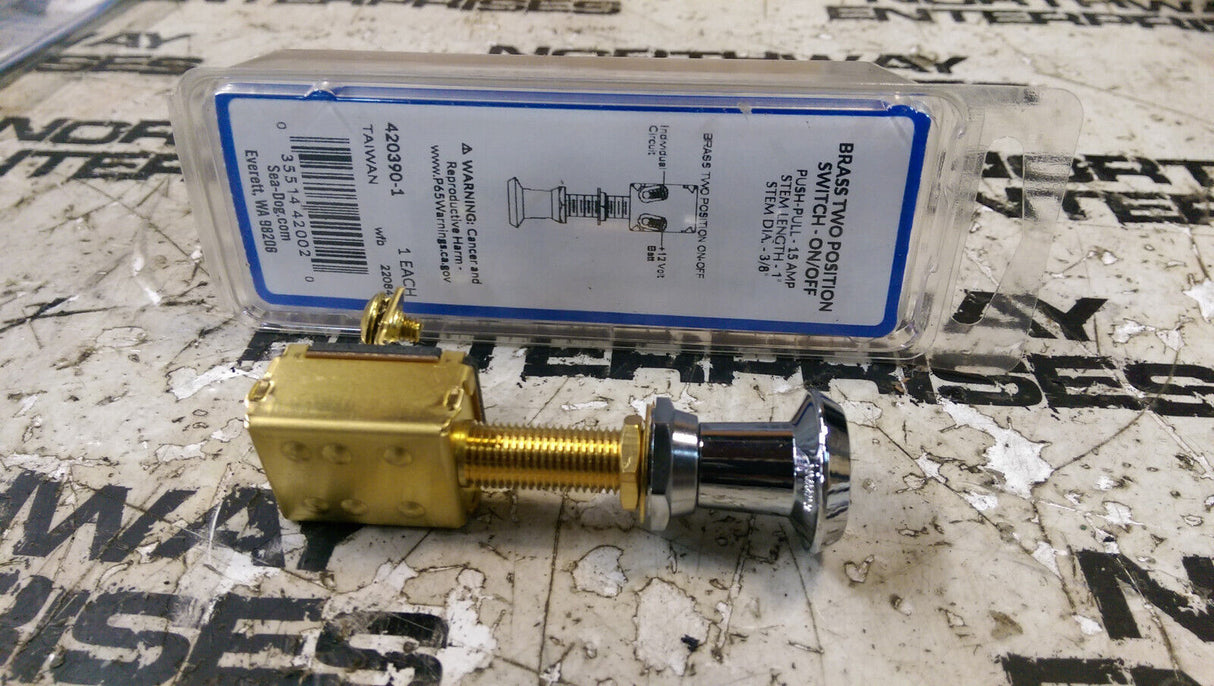 Sea Dog 420390-1 Two Position On-Off Switch