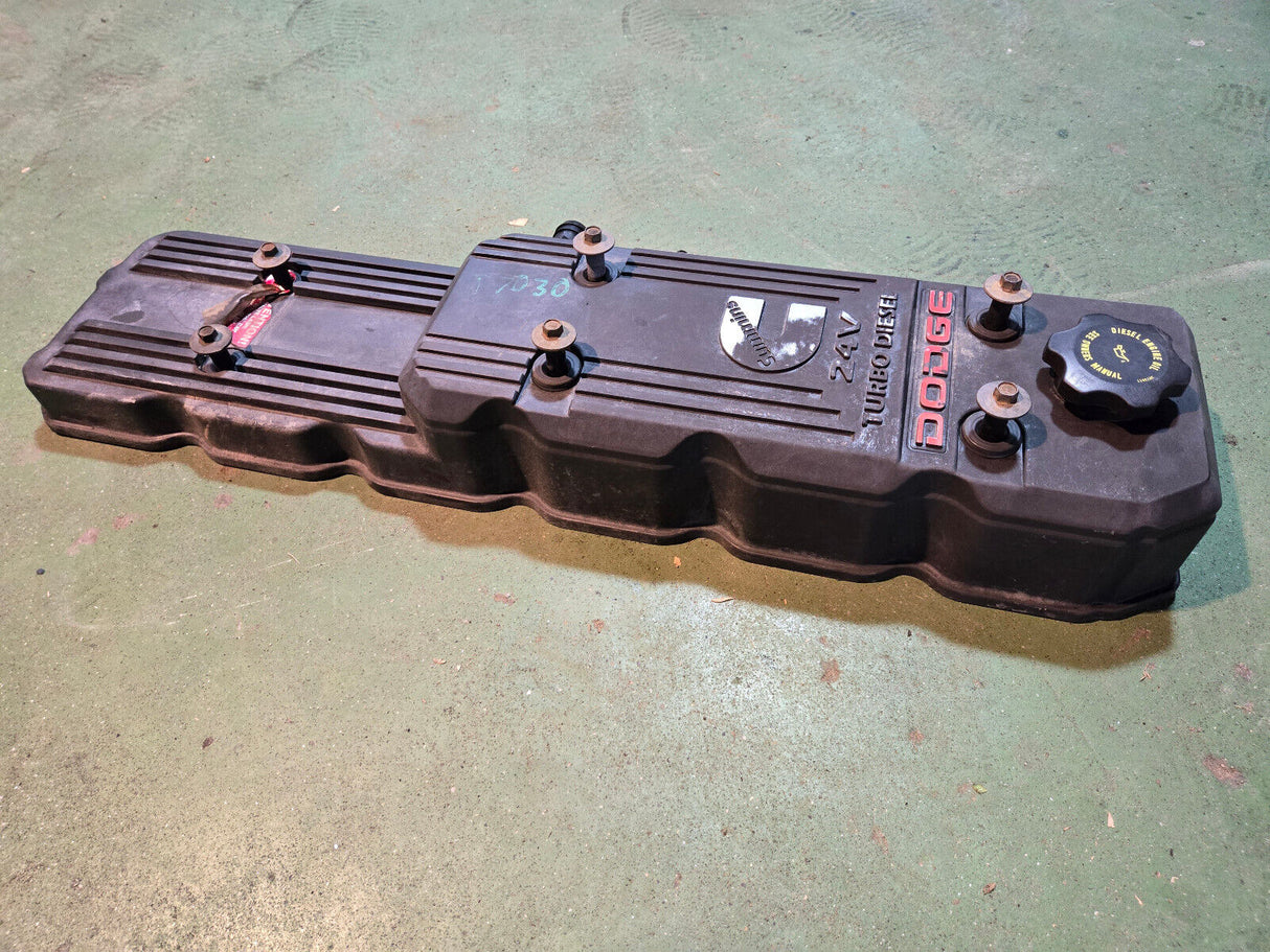 Dodge Ram 5.9L Cummins USED VALVE COVER ASSEMBLY 2005-07 4931453 4931454 REV013