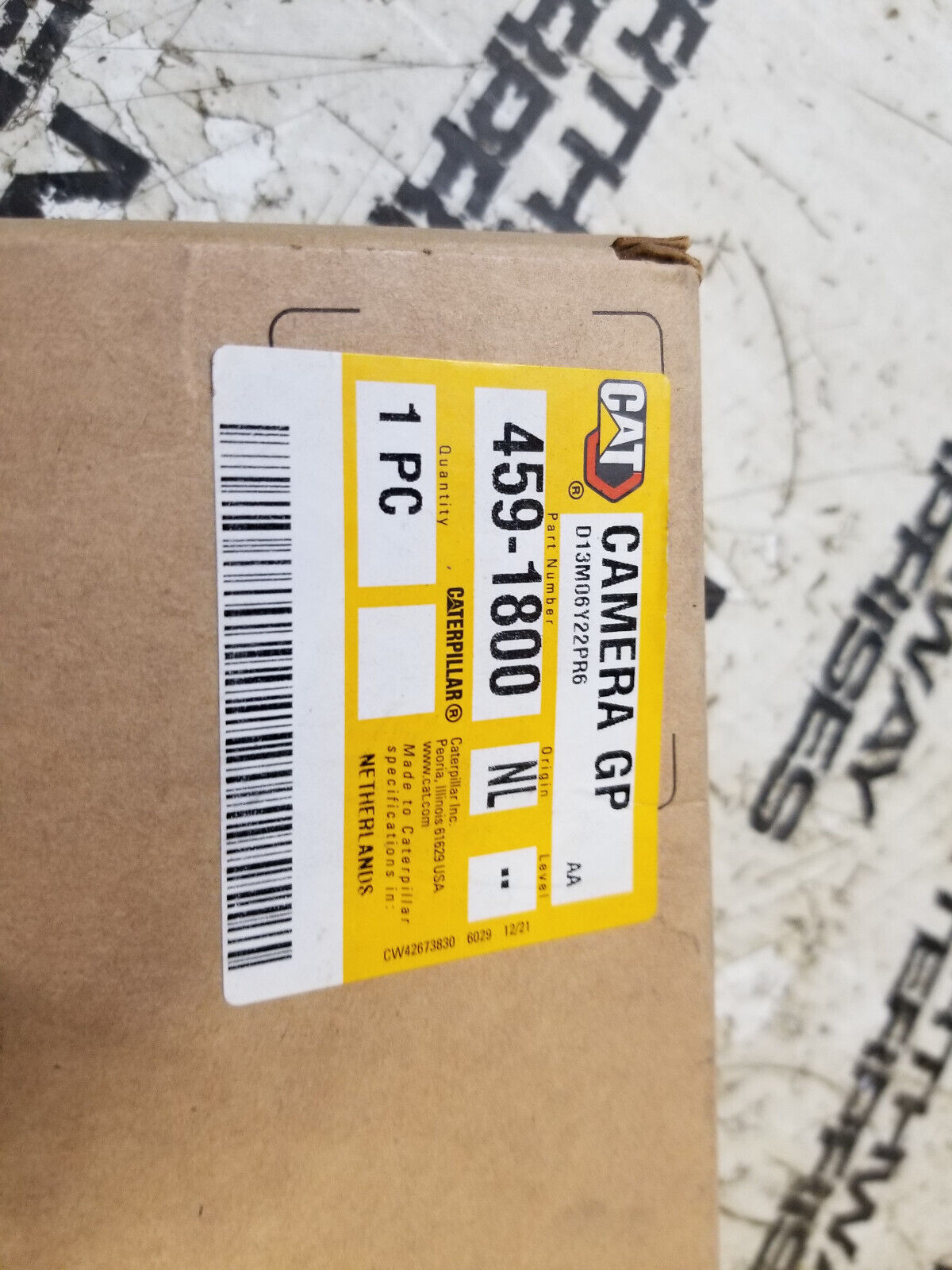 NEW GENUINE CATERPILLAR 459-1800 24V CAMERA 4591800