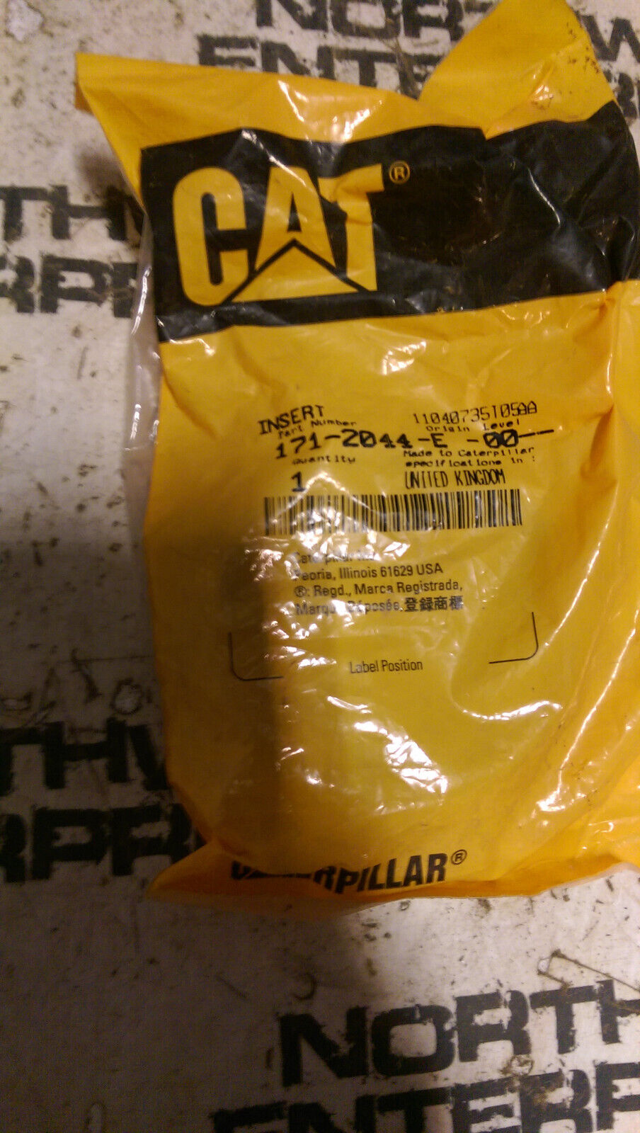 CATERPILLAR 171-2044 INSERT