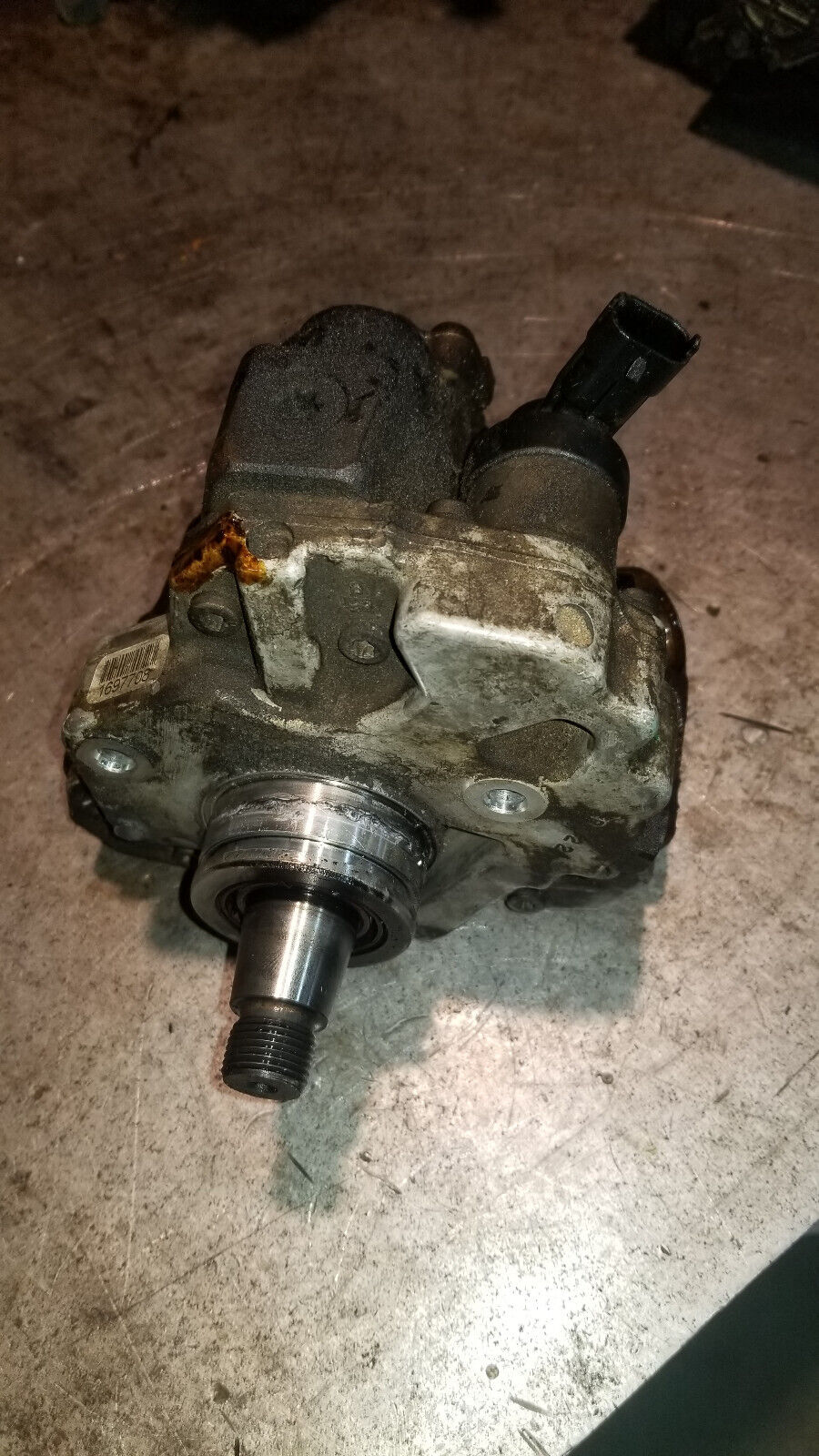 CORE 0445020037 Bosch CP3 Pump 07-10 GM Duramax CORE / FOR PARTS