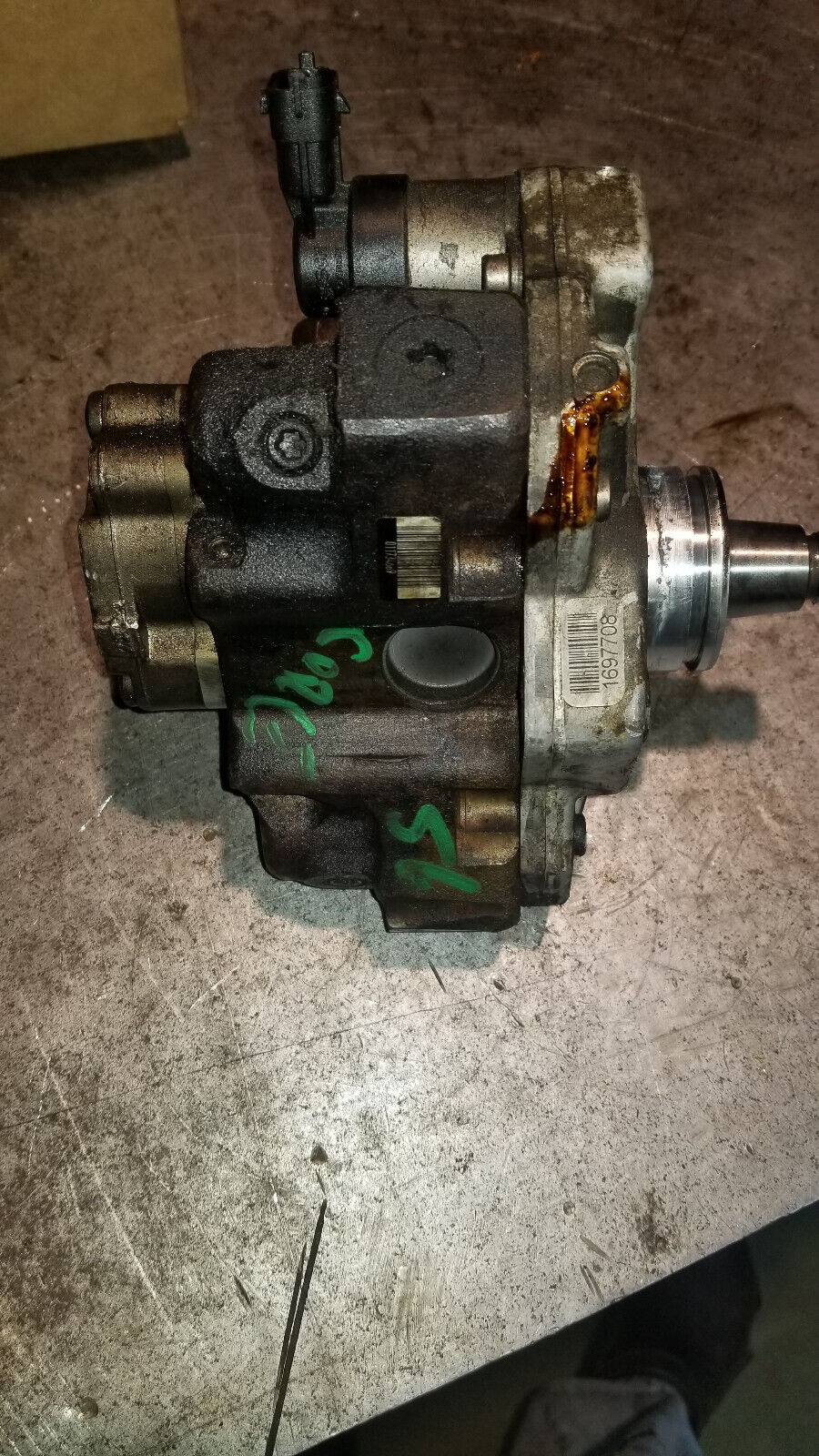 CORE 0445020037 Bosch CP3 Pump 07-10 GM Duramax CORE / FOR PARTS