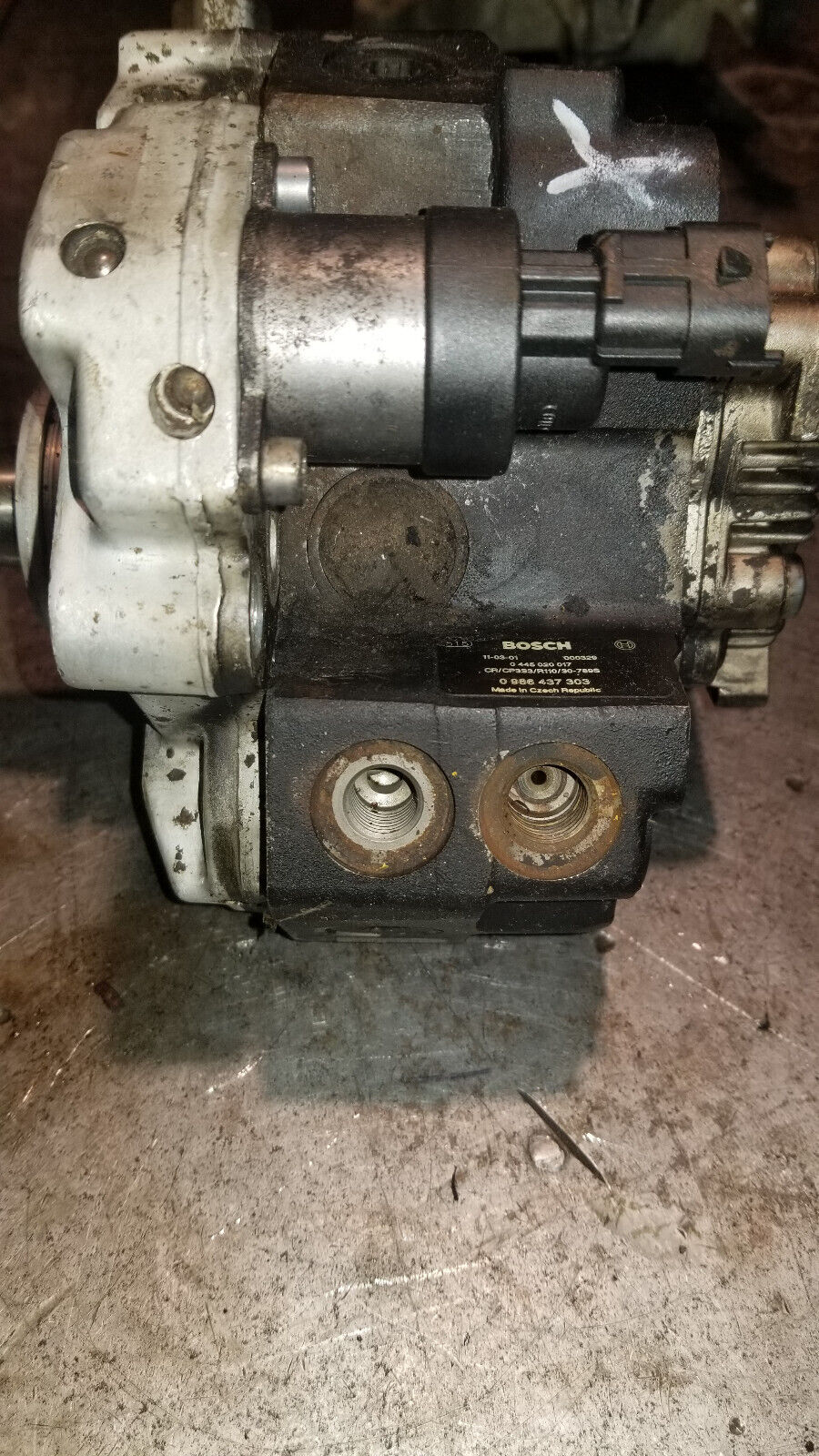 CORE 0445020017 Bosch CP3 Pump GM Duramax CORE / FOR PARTS 0986437303