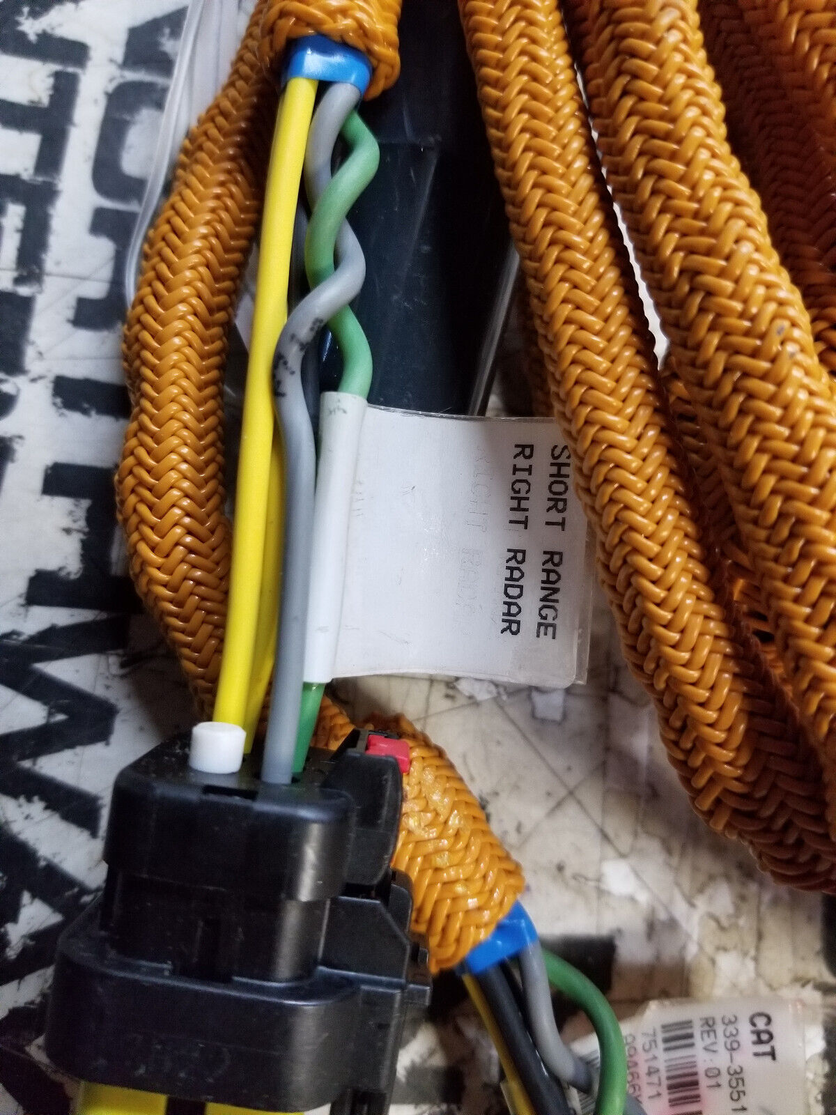 CAT 339-3551 3393551 RADAR HARNESS