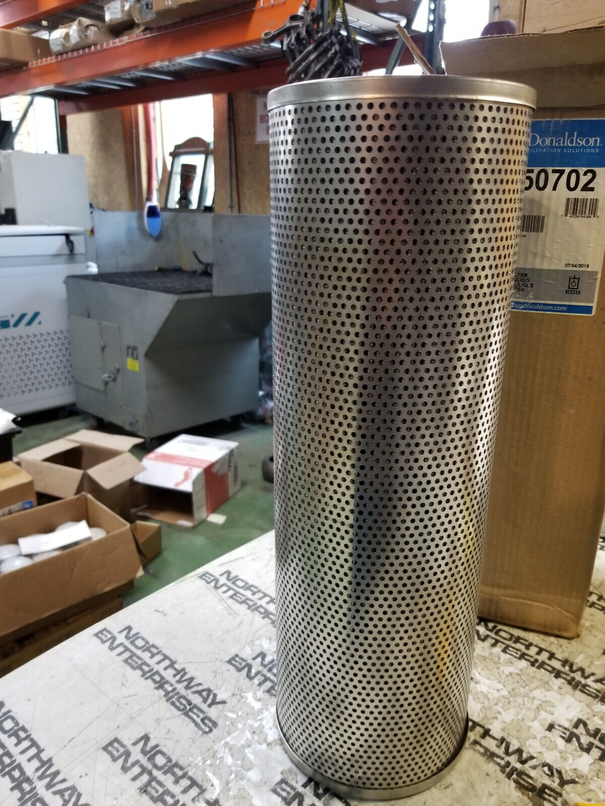 Donaldson Hydraulic Filter Cartridge- P550702 CROSS AT127608