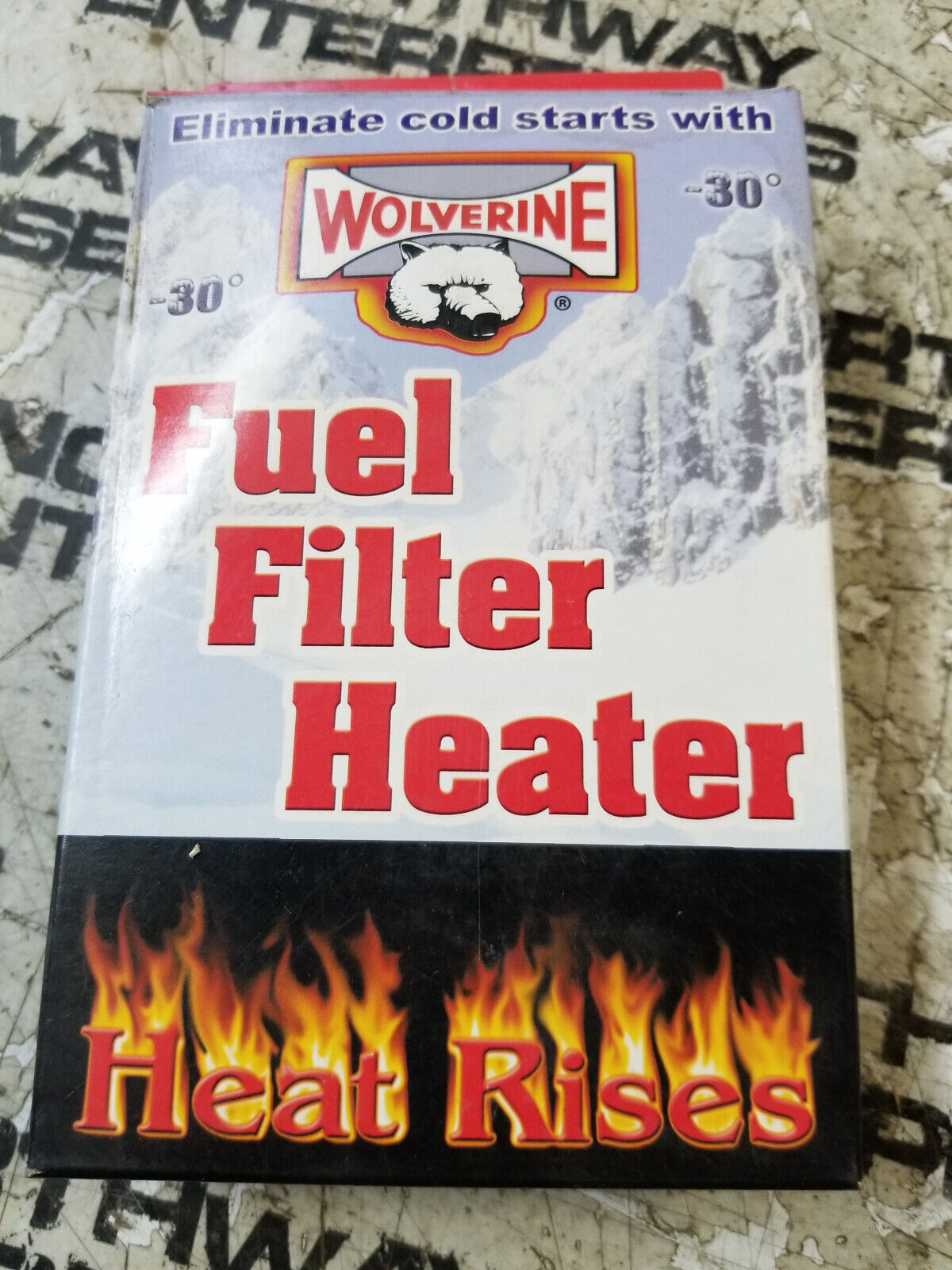 WOLVERENE FH-100 WATT FUEL FILTER HEATER 100W 12V