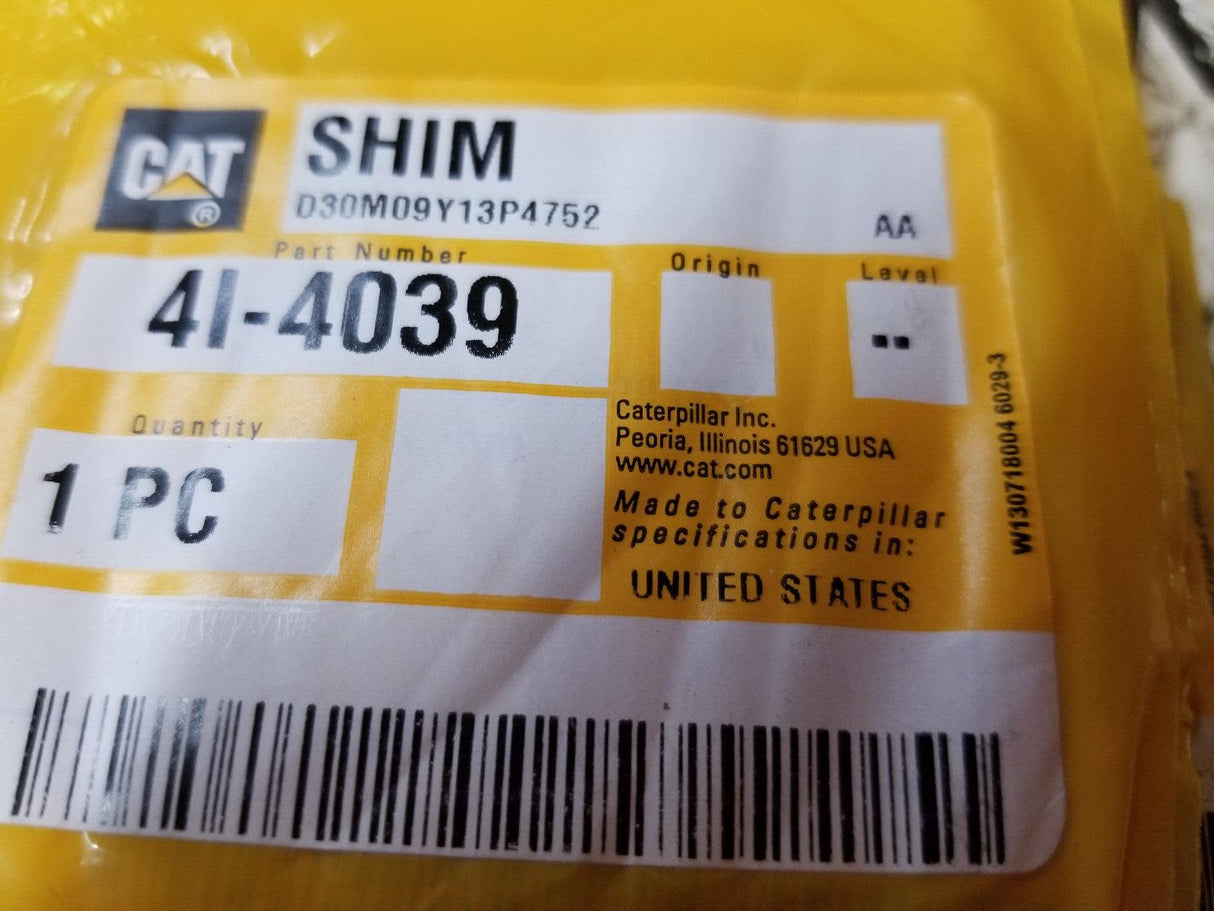 4I-4039 1MM THICK SHIM 4I4039