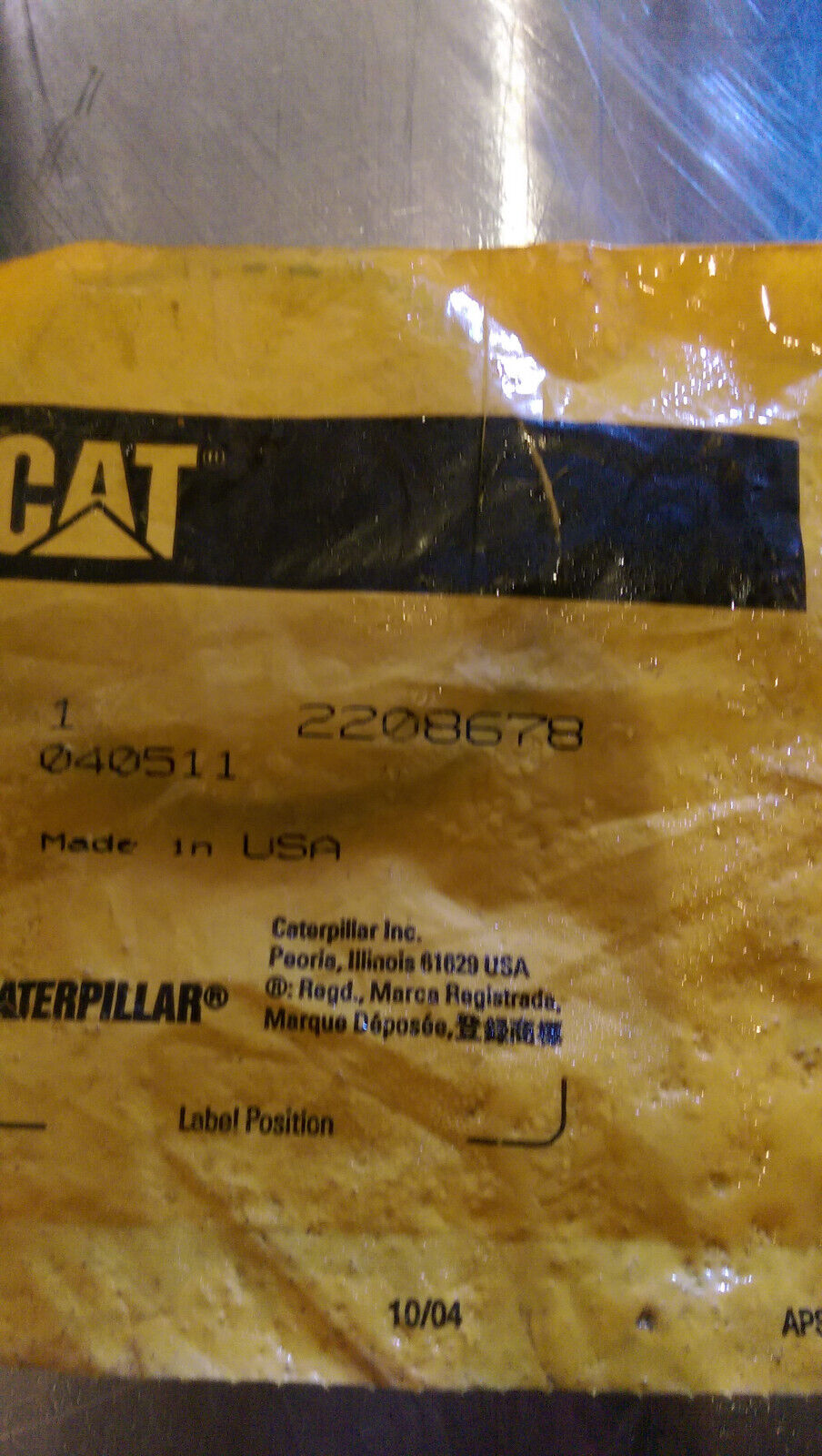 2208678 CAT SEAL 220-8678