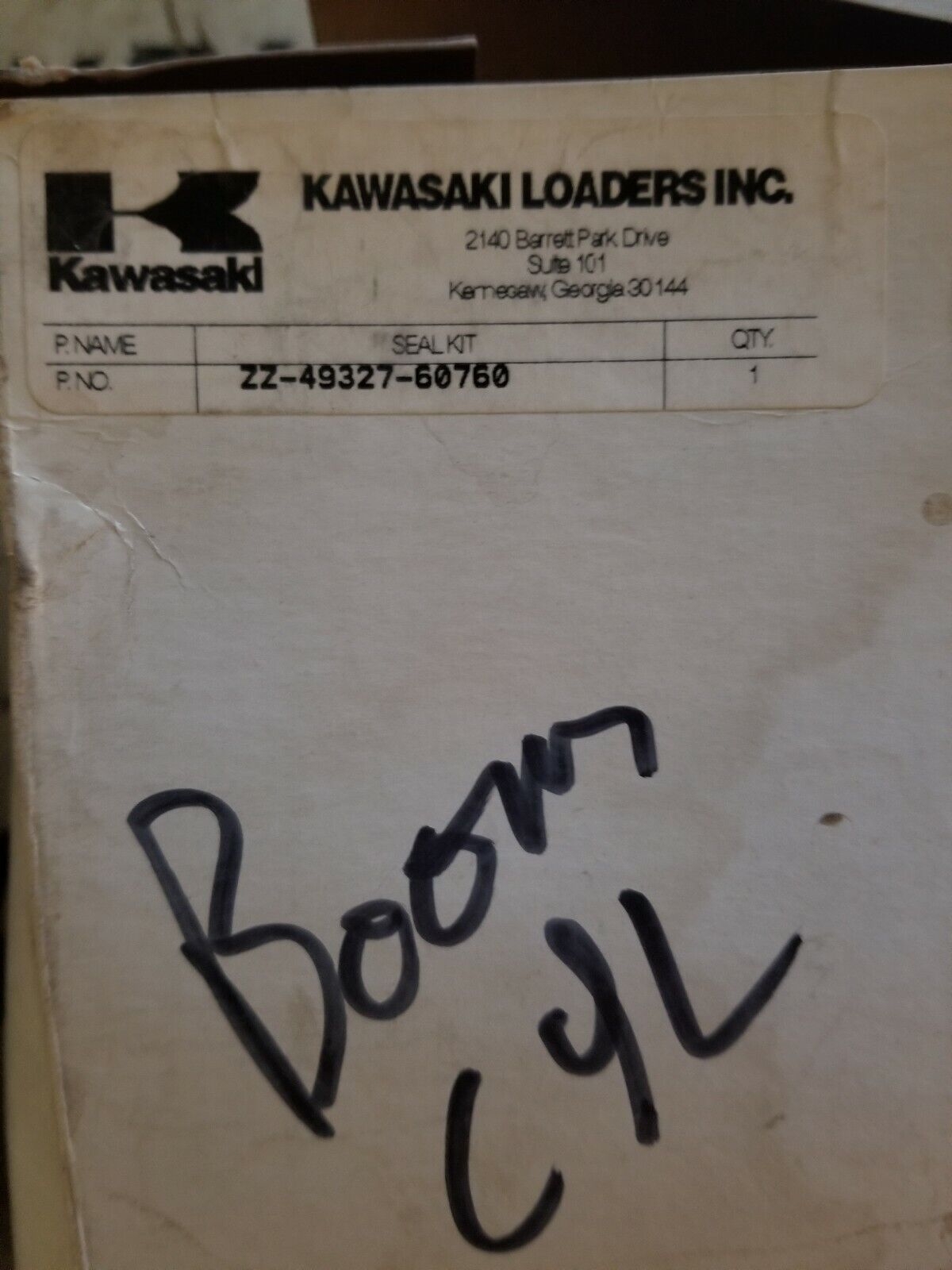 SEAL KIT ZZ-49327-60760